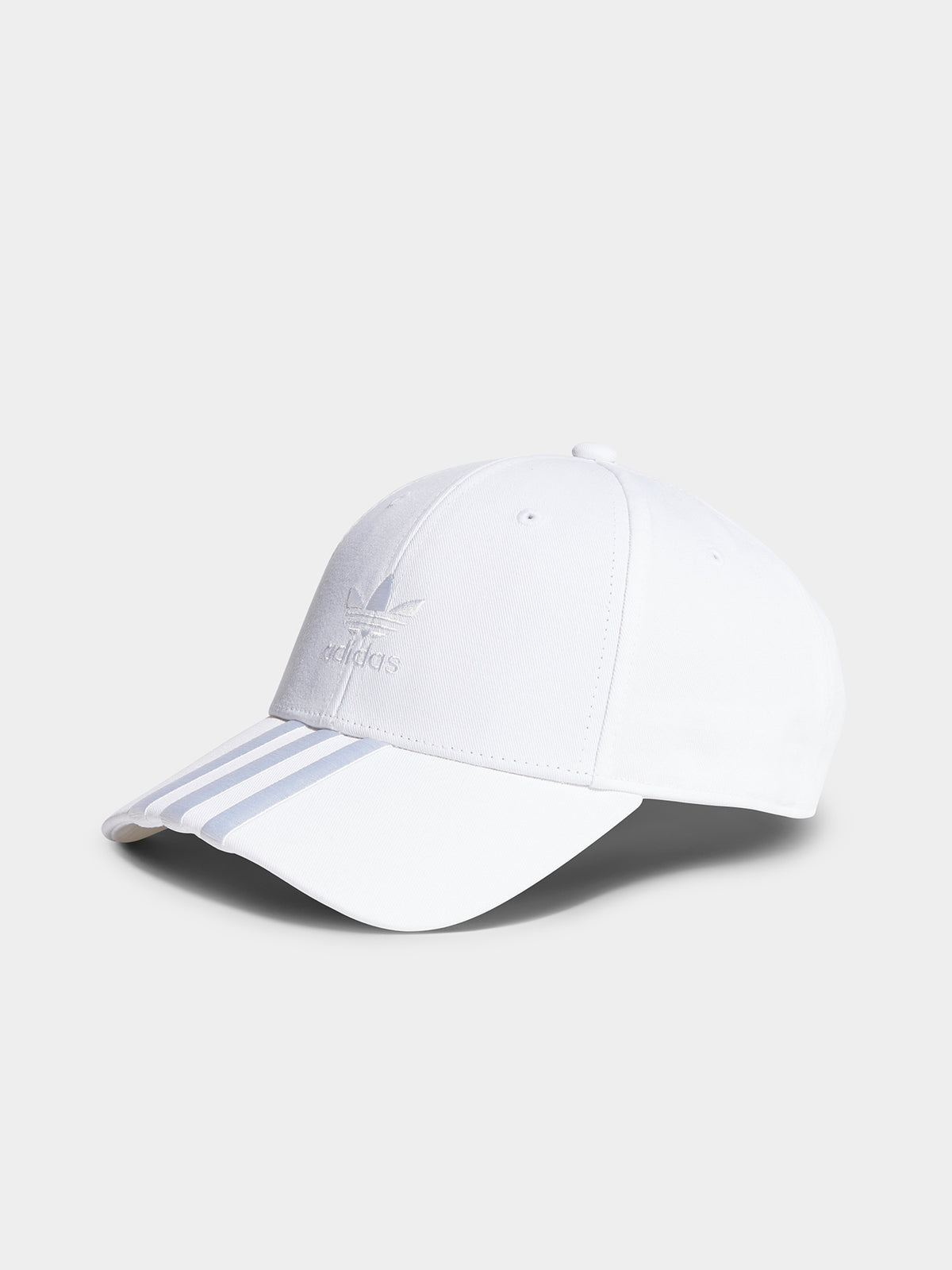 Adidas Baseball Cap in White | White