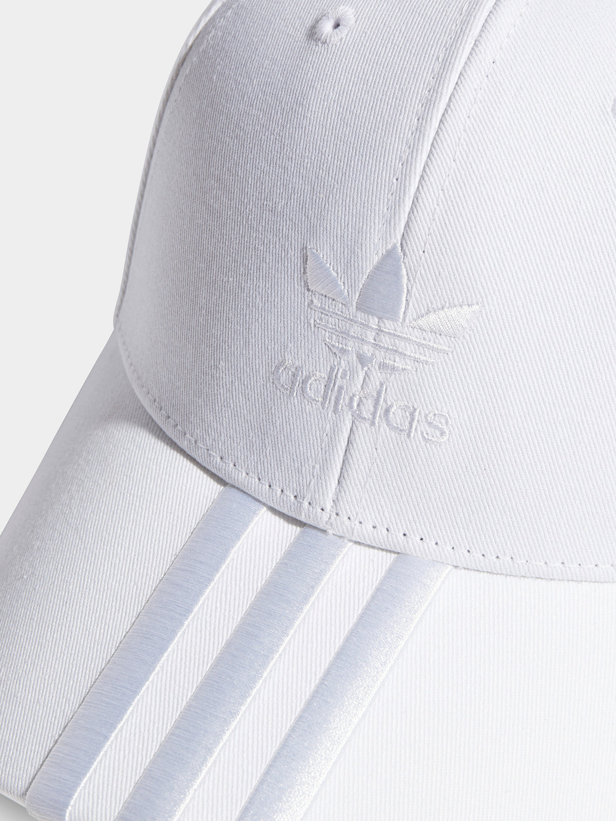 Adidas Baseball Cap in White | White