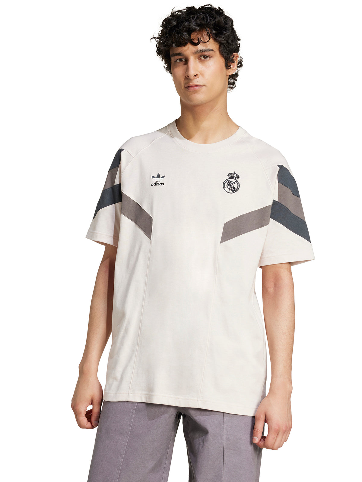 Adidas Real Madrid OG T-Shirt | Putty Mauve/Dark