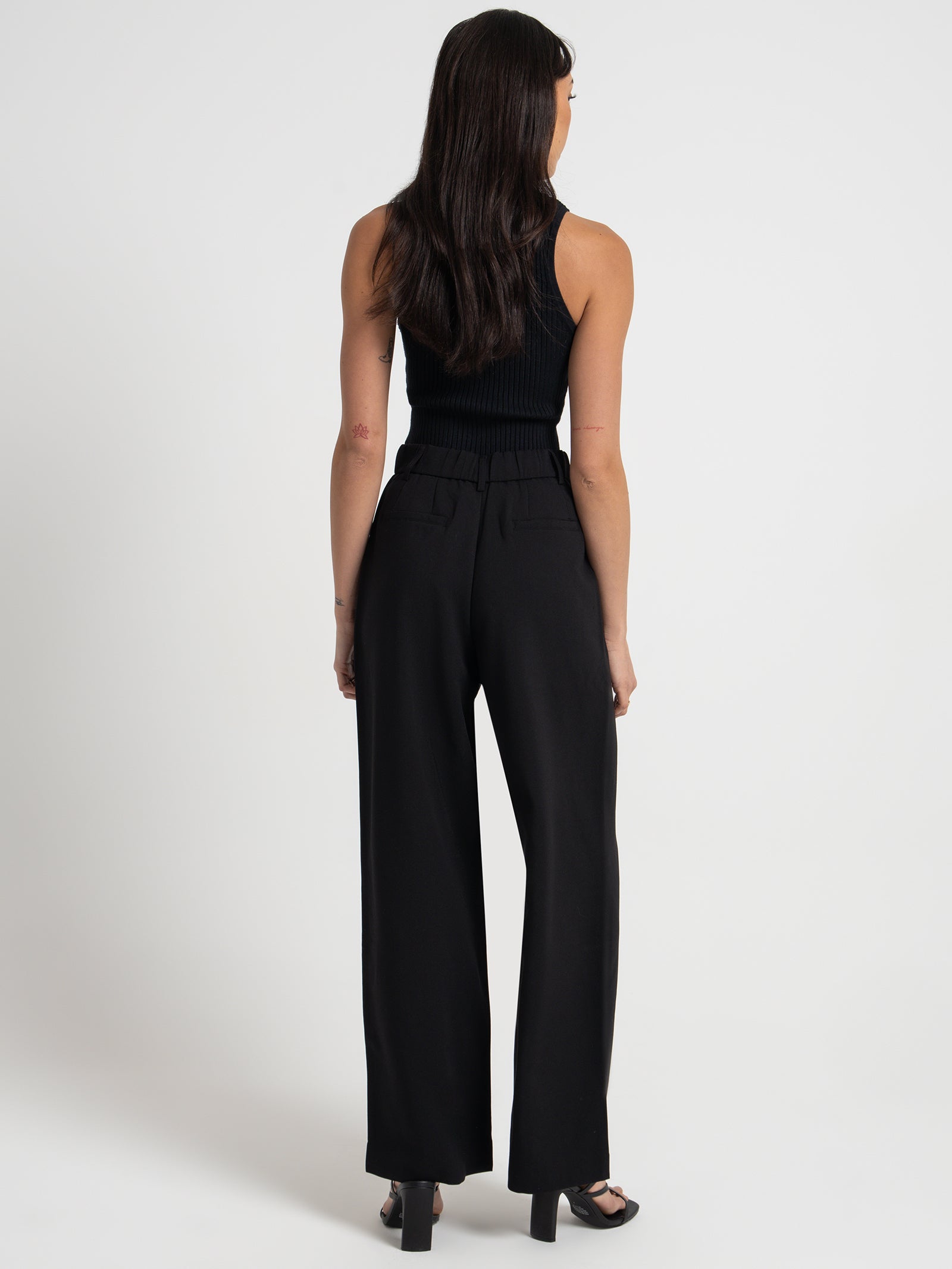 Manon Tailored Pant in Black