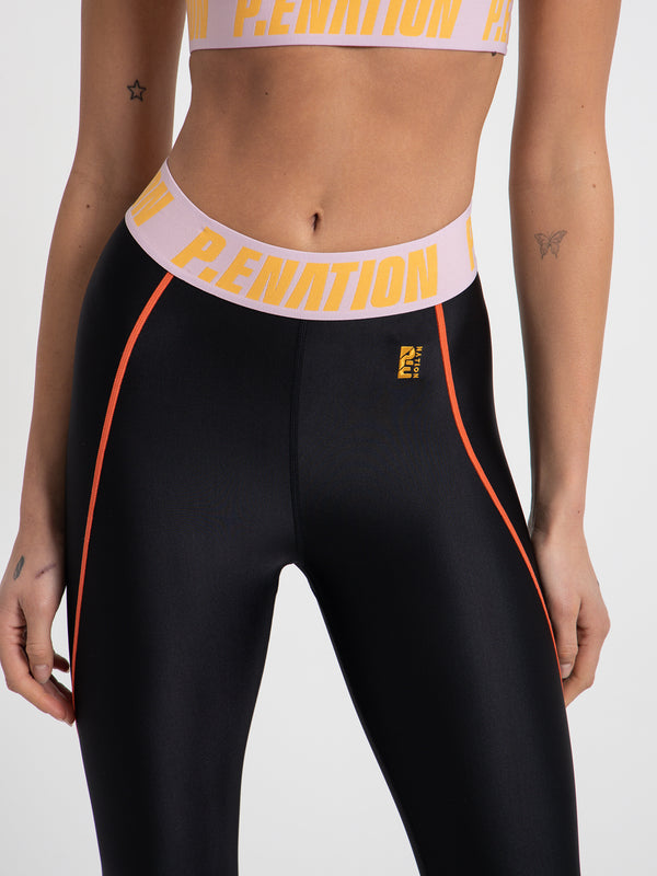 Pe nation In Play Leggings in Black Black | Glue Store