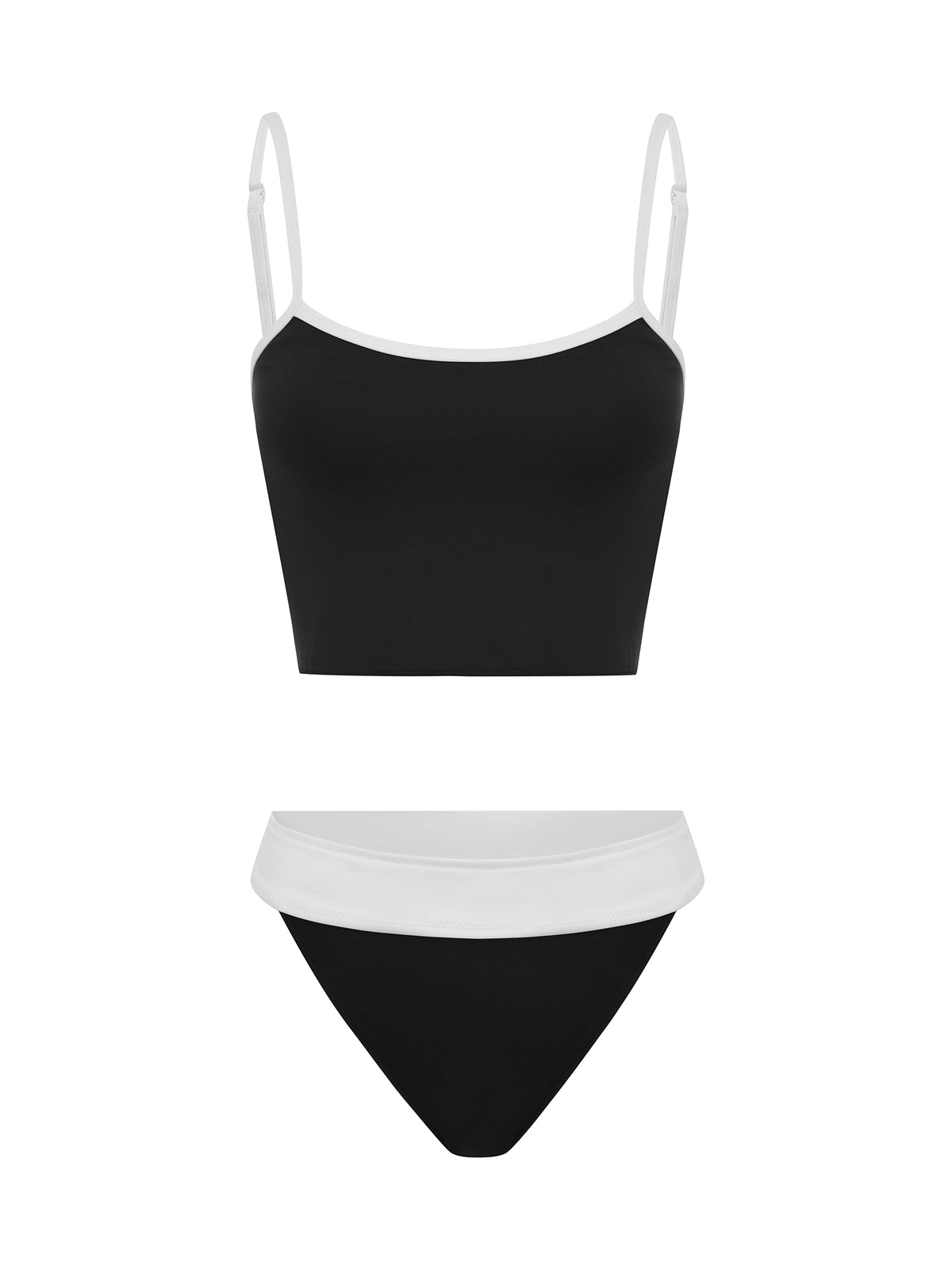 Its Now Cool The Contour Bikini Briefs in Black & White | Black White