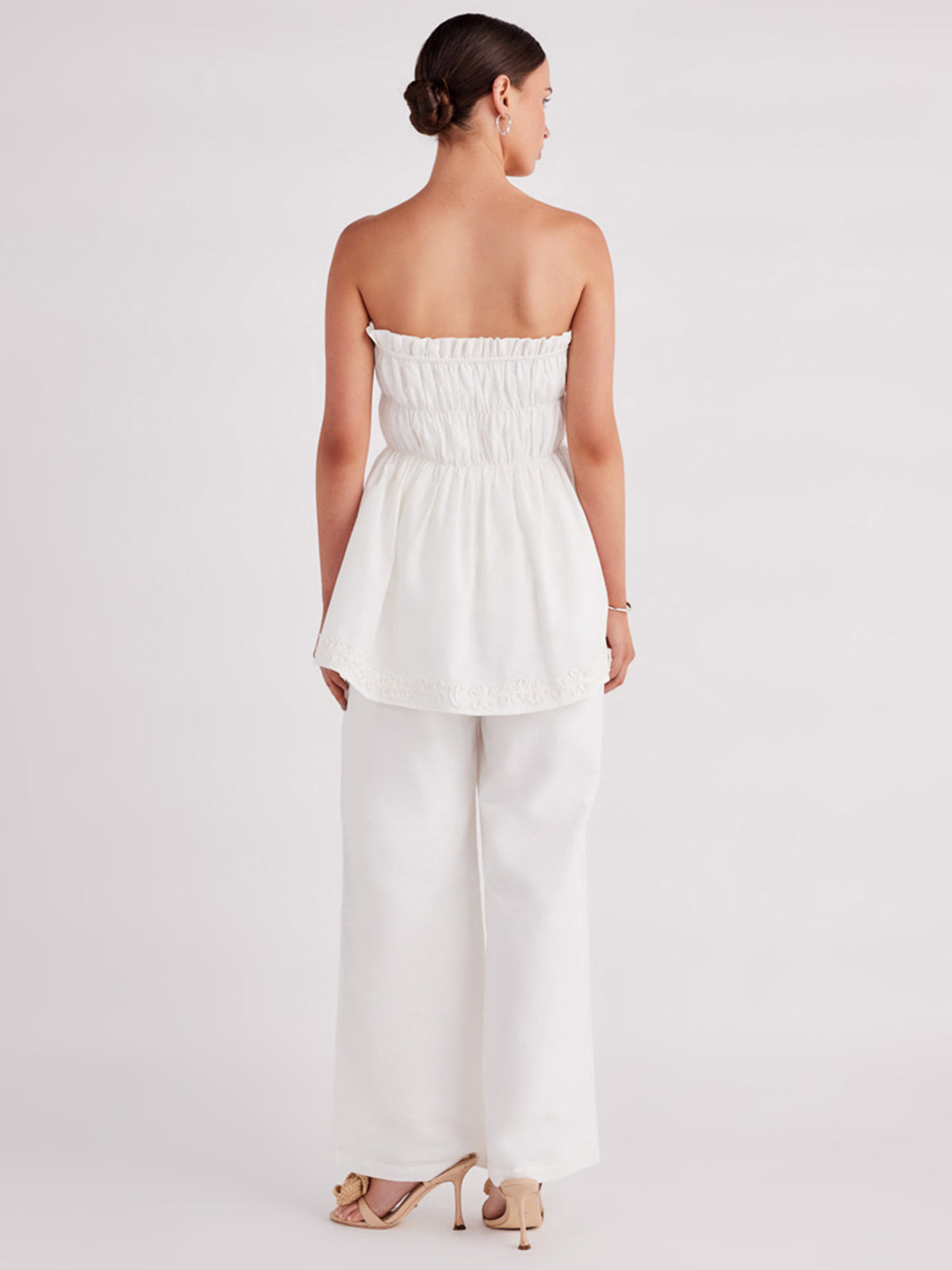 SNDYS Ines Top In White | White