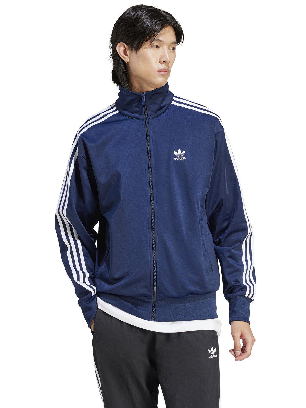 Adidas Firebird Track Top | Night Indigo