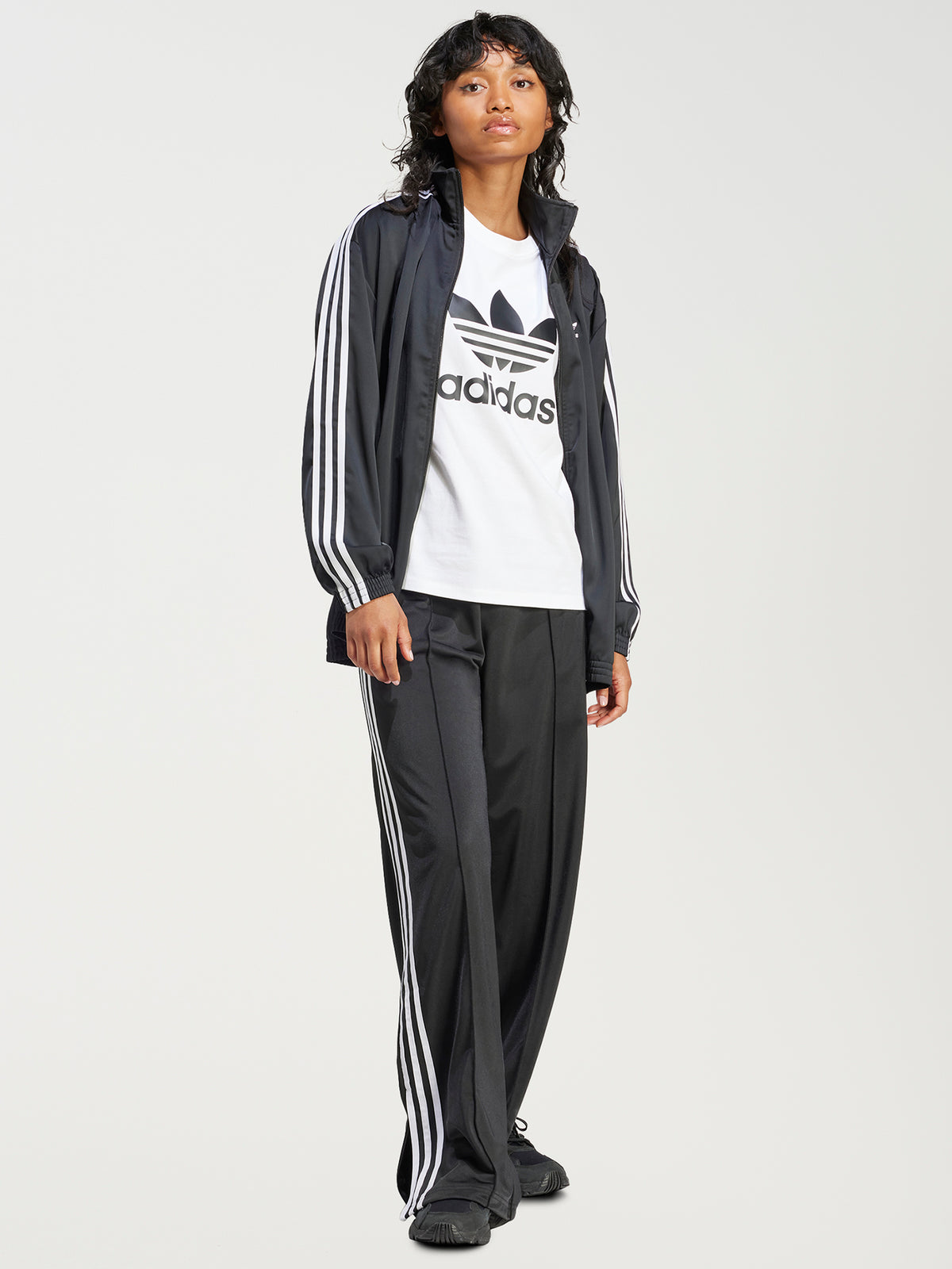 Adidas Firebird Loose Track Pants | Black