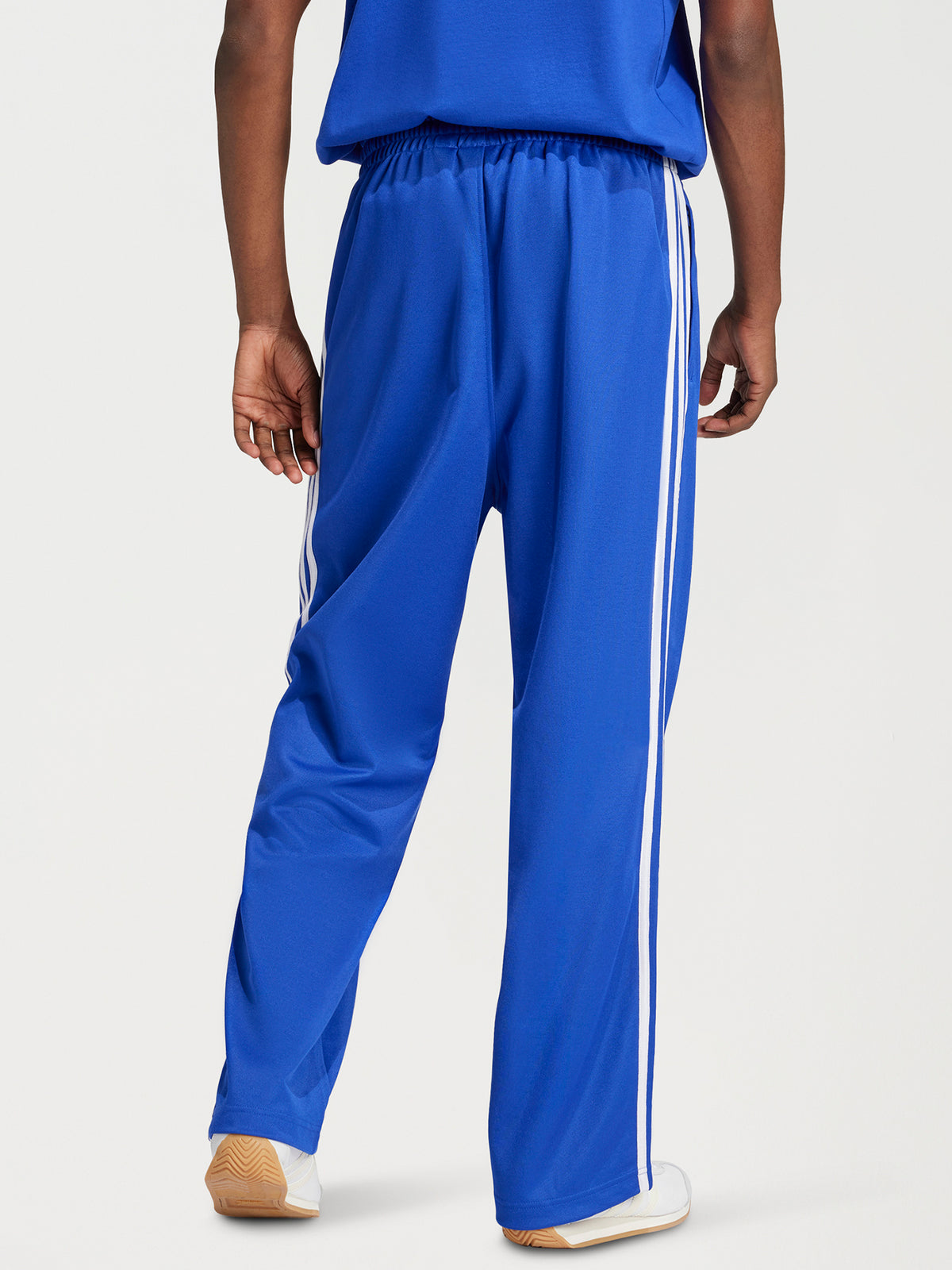 Adidas Baggy Track Pants | Semi Lucid Blue