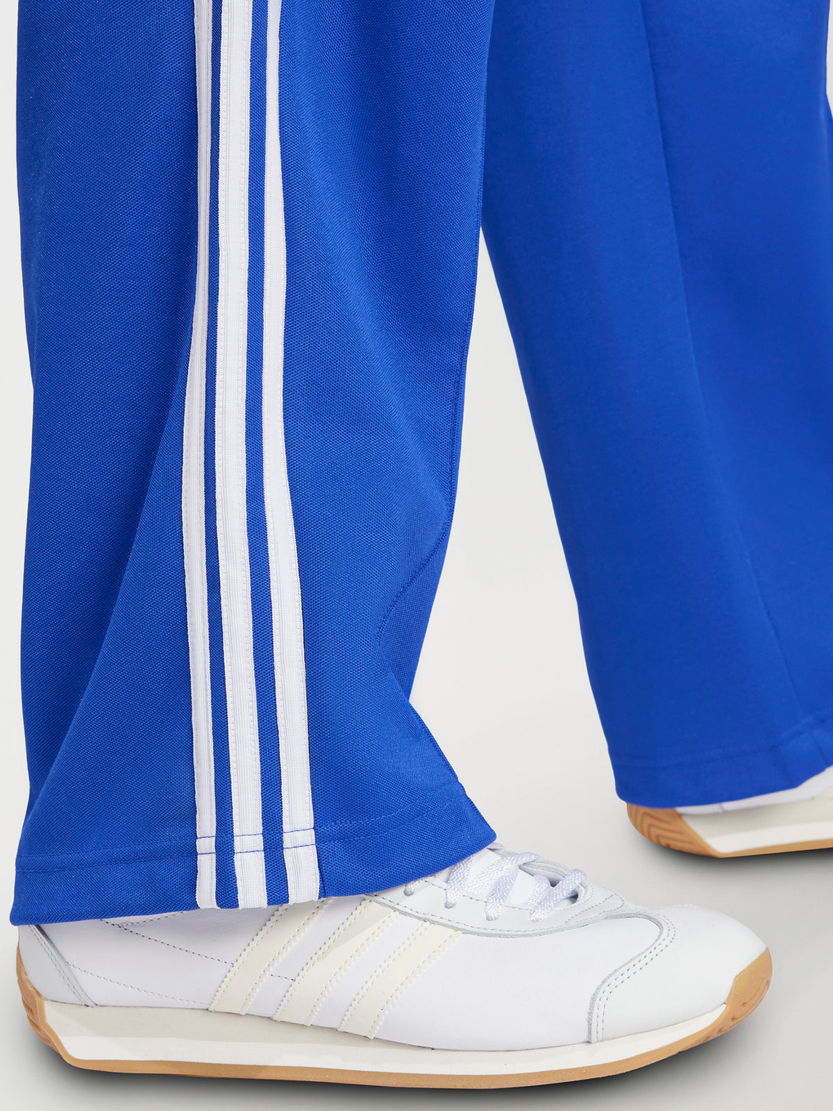 Adidas Baggy Track Pants | Semi Lucid Blue