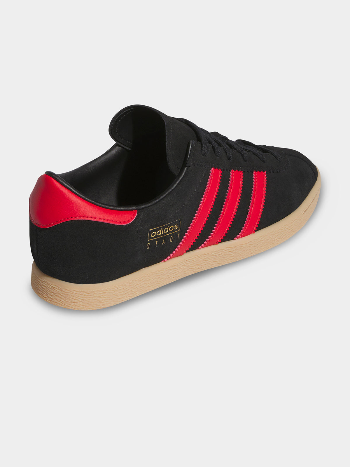 Adidas Unisex Stadt In Black and Red | Core Black/Better Scarlet/Gold