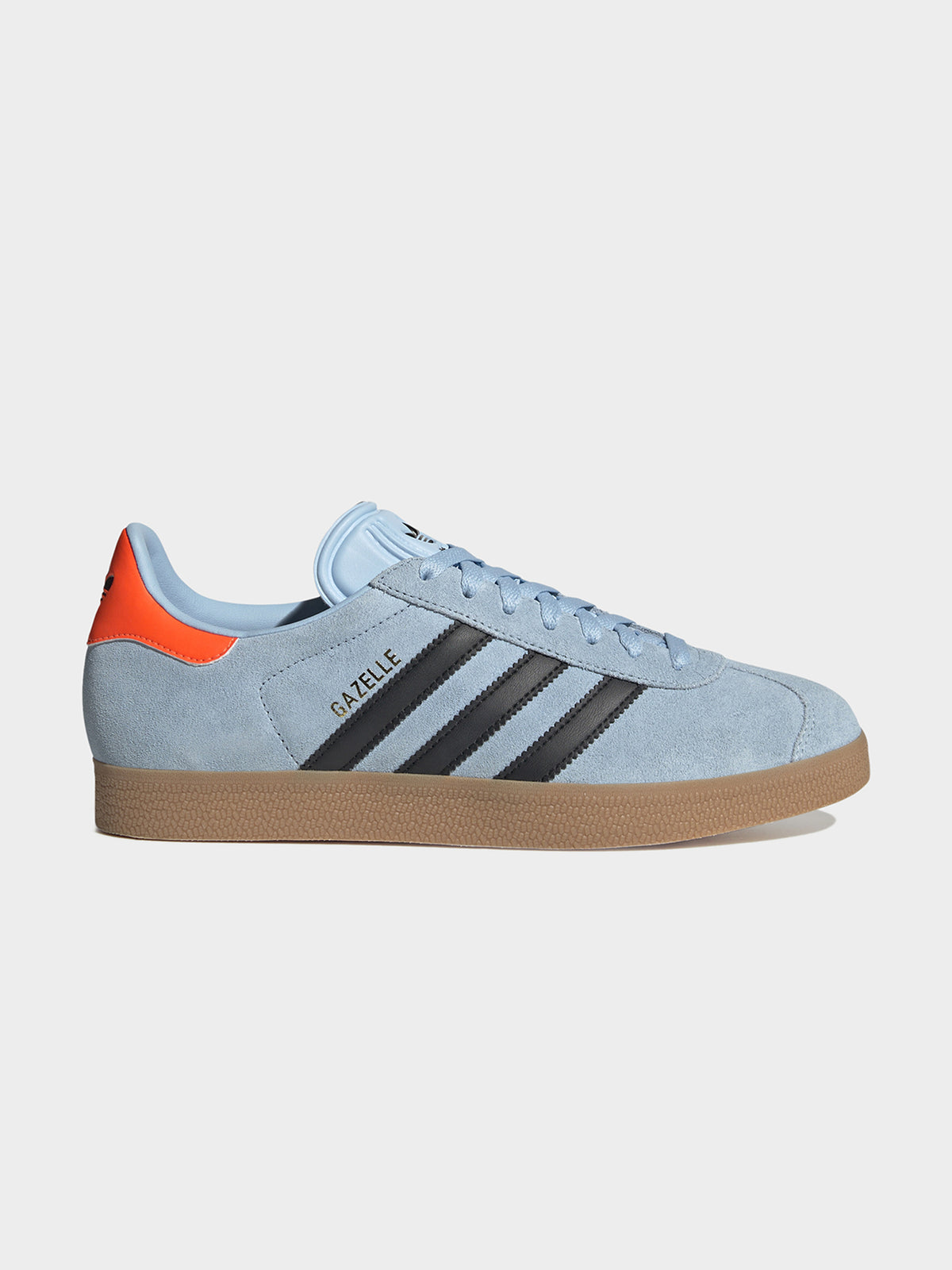 Adidas Unisex Gazelle In Clear Sky & Black | Clear Sky/Core Black/Gum 2