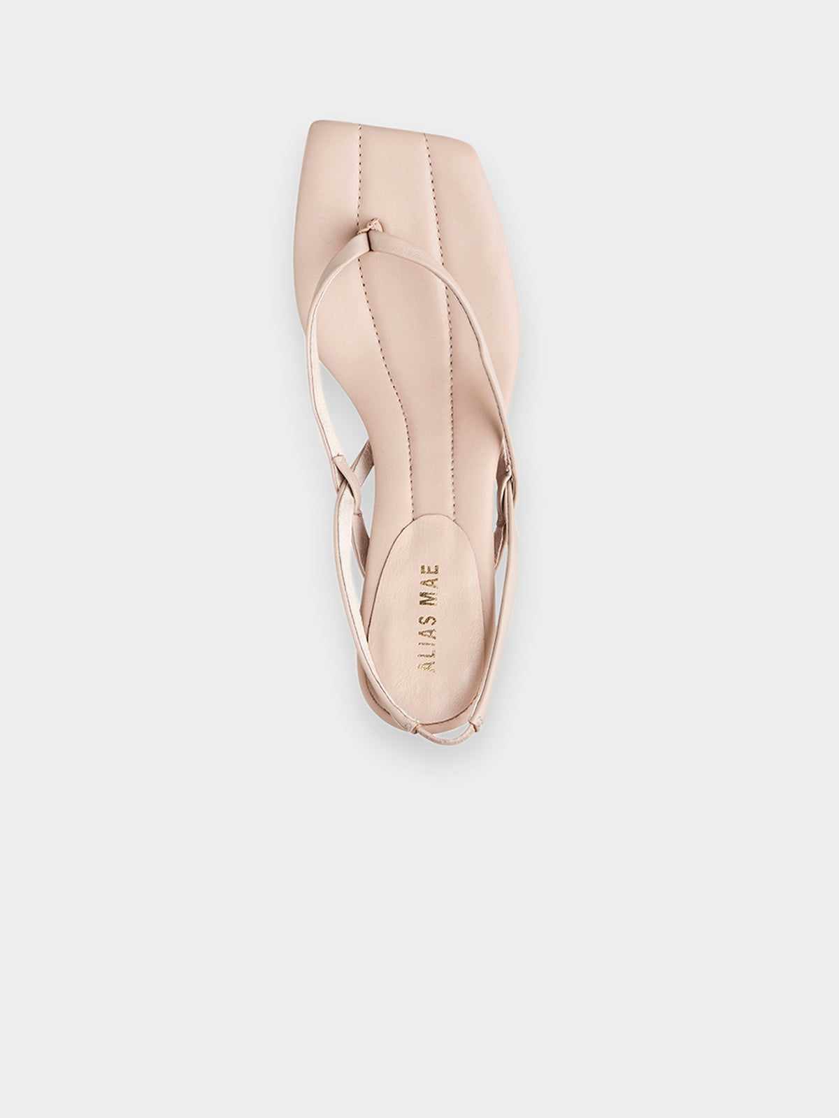 Alias Mae Jem Heels in Cream Leather | Cream Leather