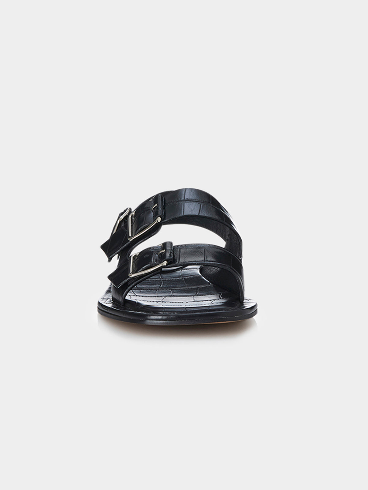 Alias Mae Keri Sandals in Black Croc | Black Croc