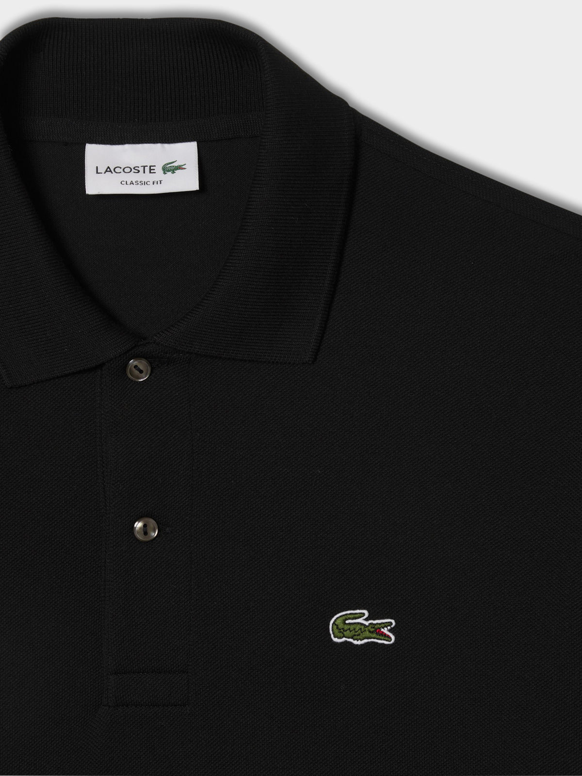 Lacoste L1212 Classic Polo - Black | Black