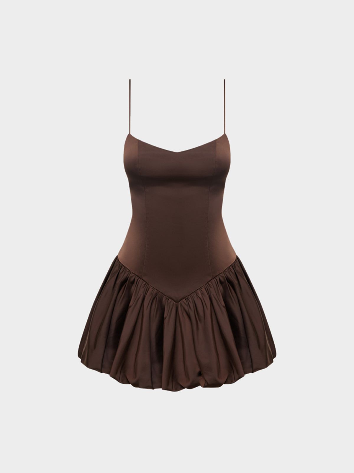 Lioness Doll House Mini Dress | Coffee