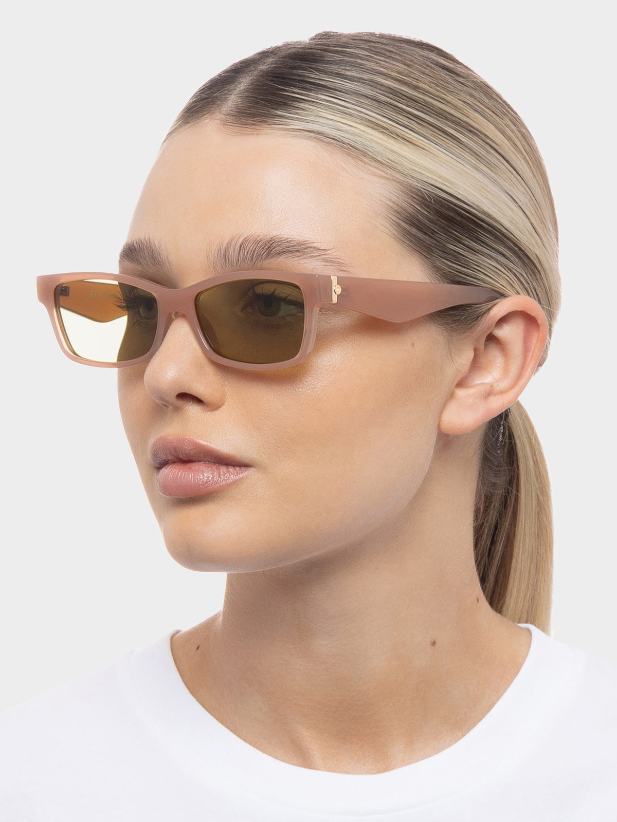 Le Specs Plateaux Sunglasses in Clay Olive Mono | Clay Olive Mono