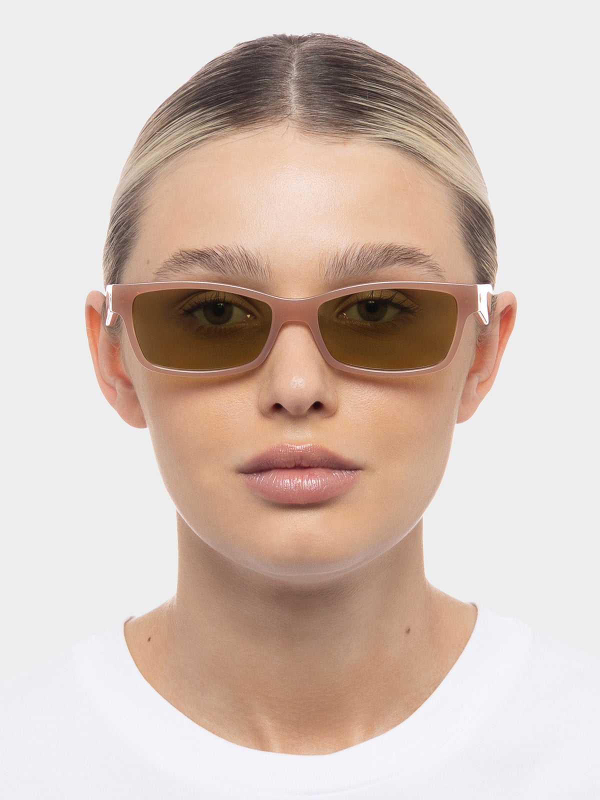 Le Specs Plateaux Sunglasses in Clay Olive Mono | Clay Olive Mono