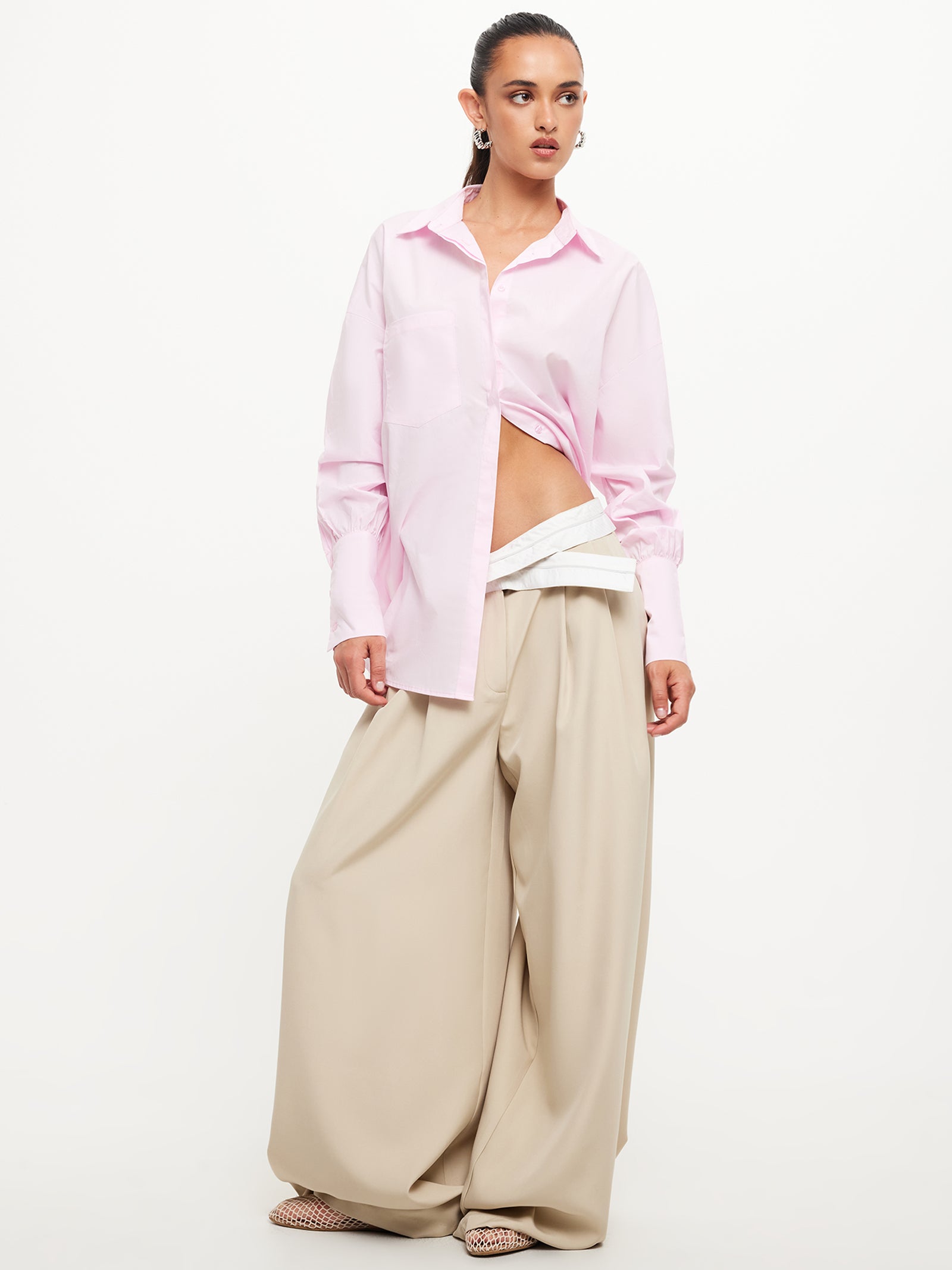 Desire Pants in Oyster