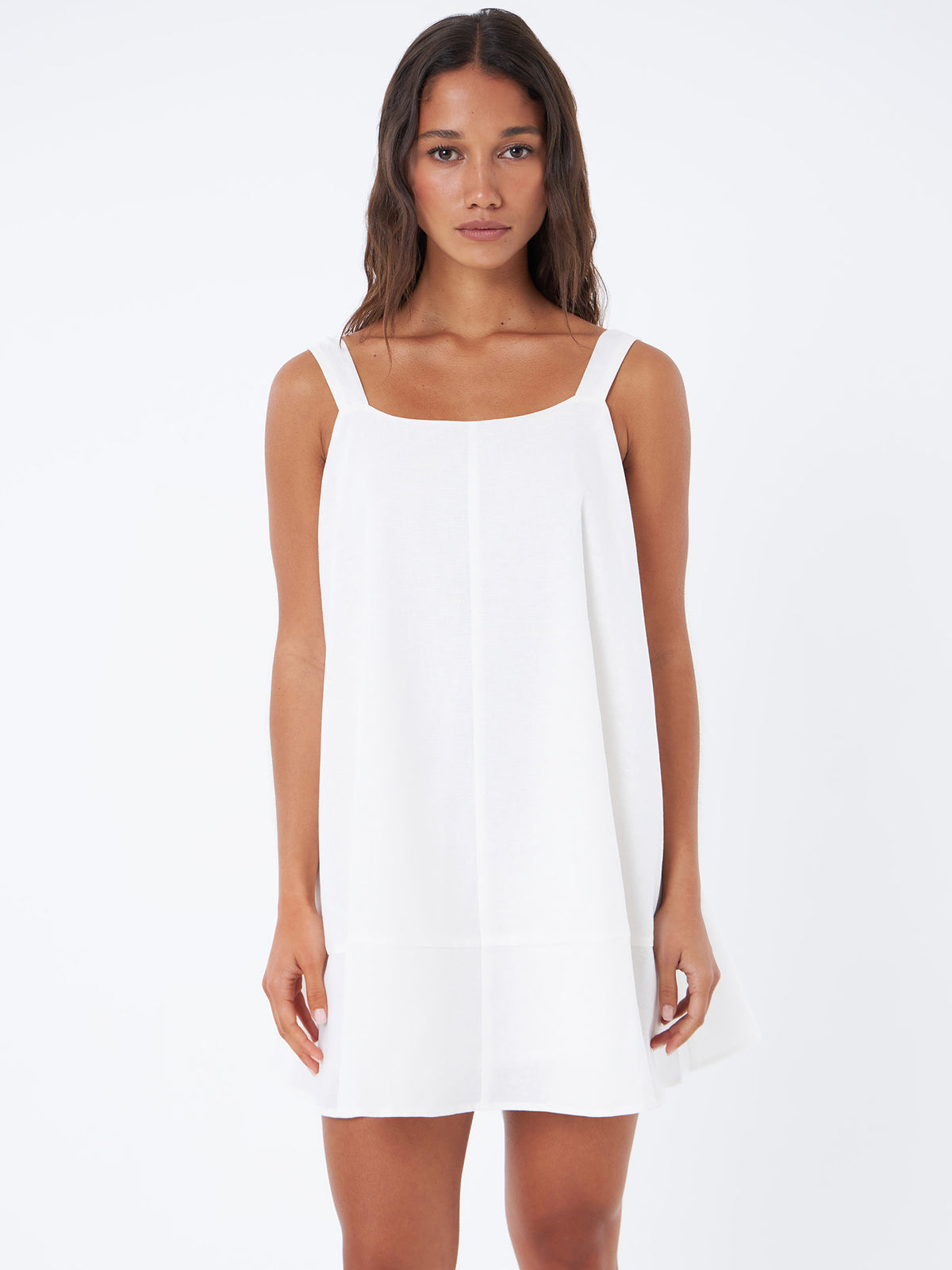 Lulu & Rose Lee Bow Mini Dress | Off White