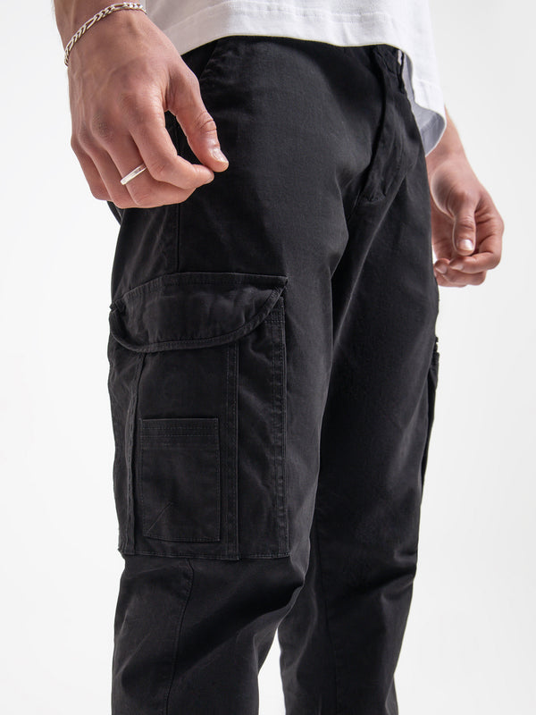 Henleys Eagle Pants in Black Black | Glue Store