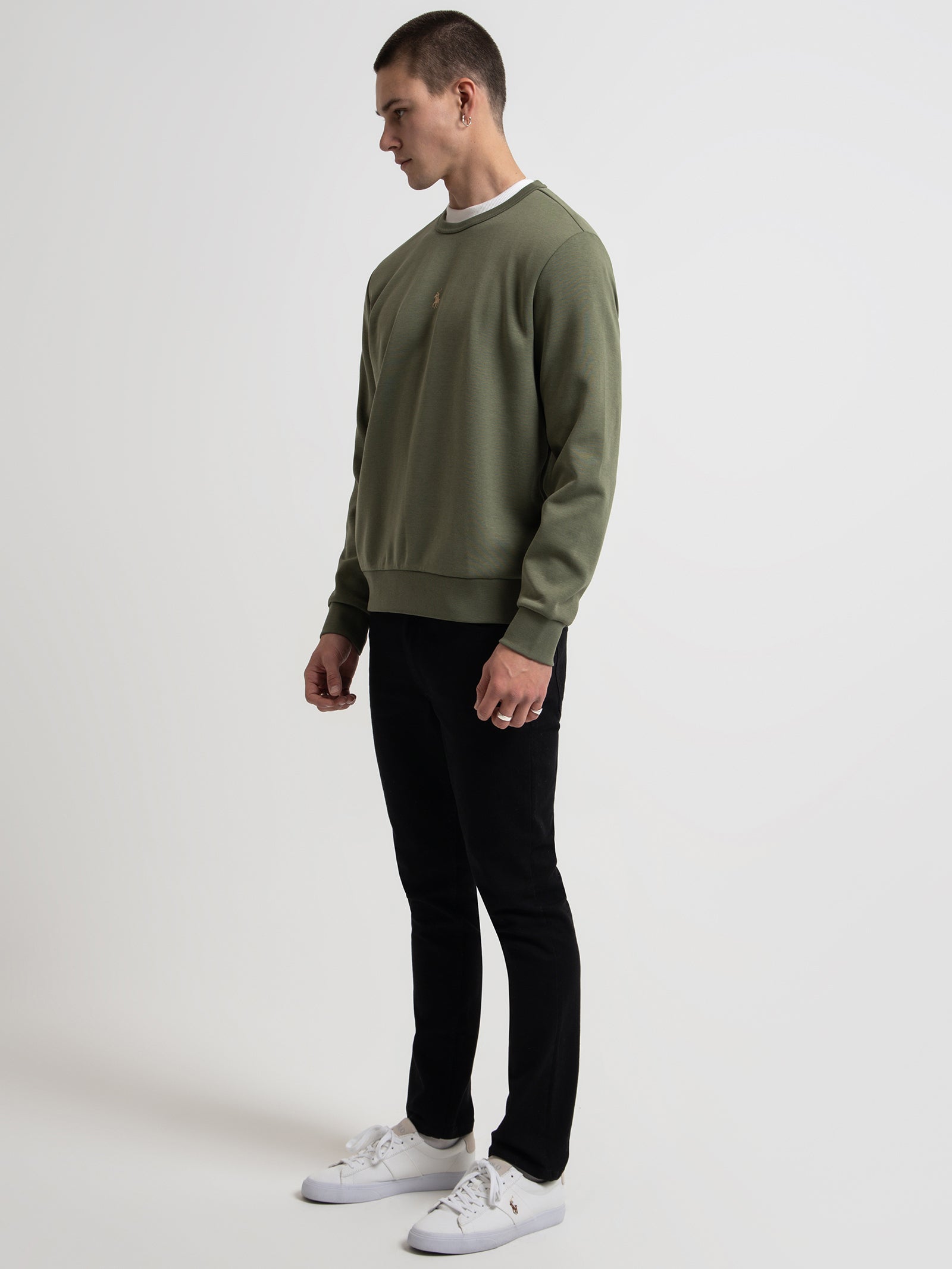 Green hot sale olive sweater