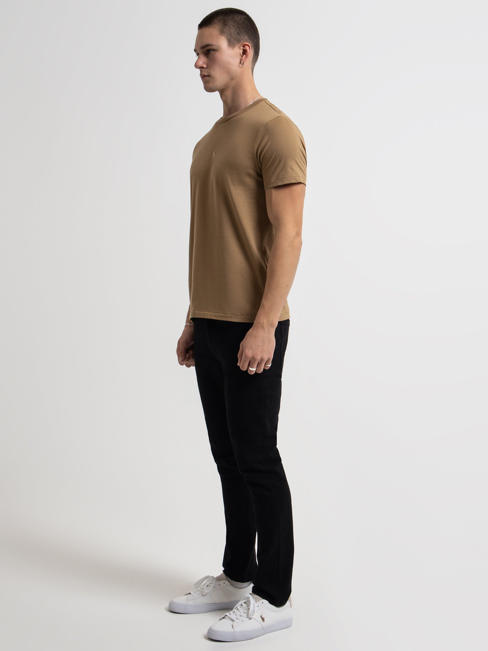 Centre Pony T-Shirt in Montana Khaki