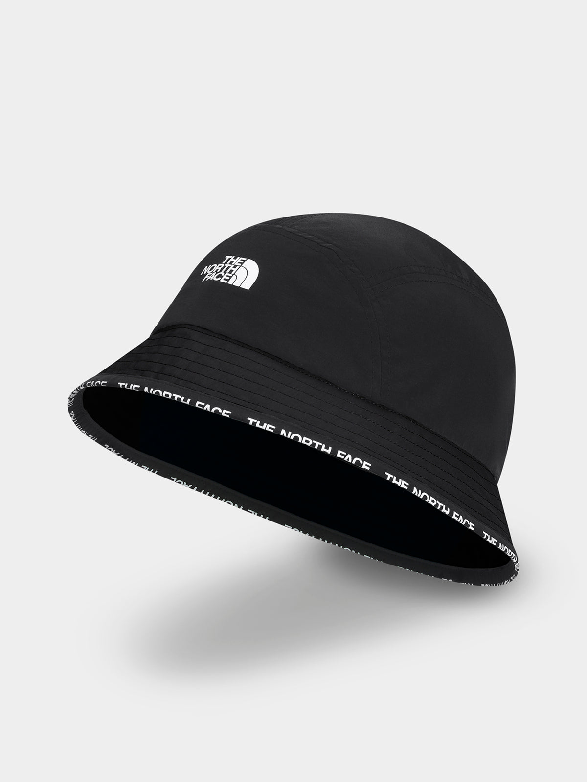 The North Face Cypress Bucket Hat in Black & White | Black