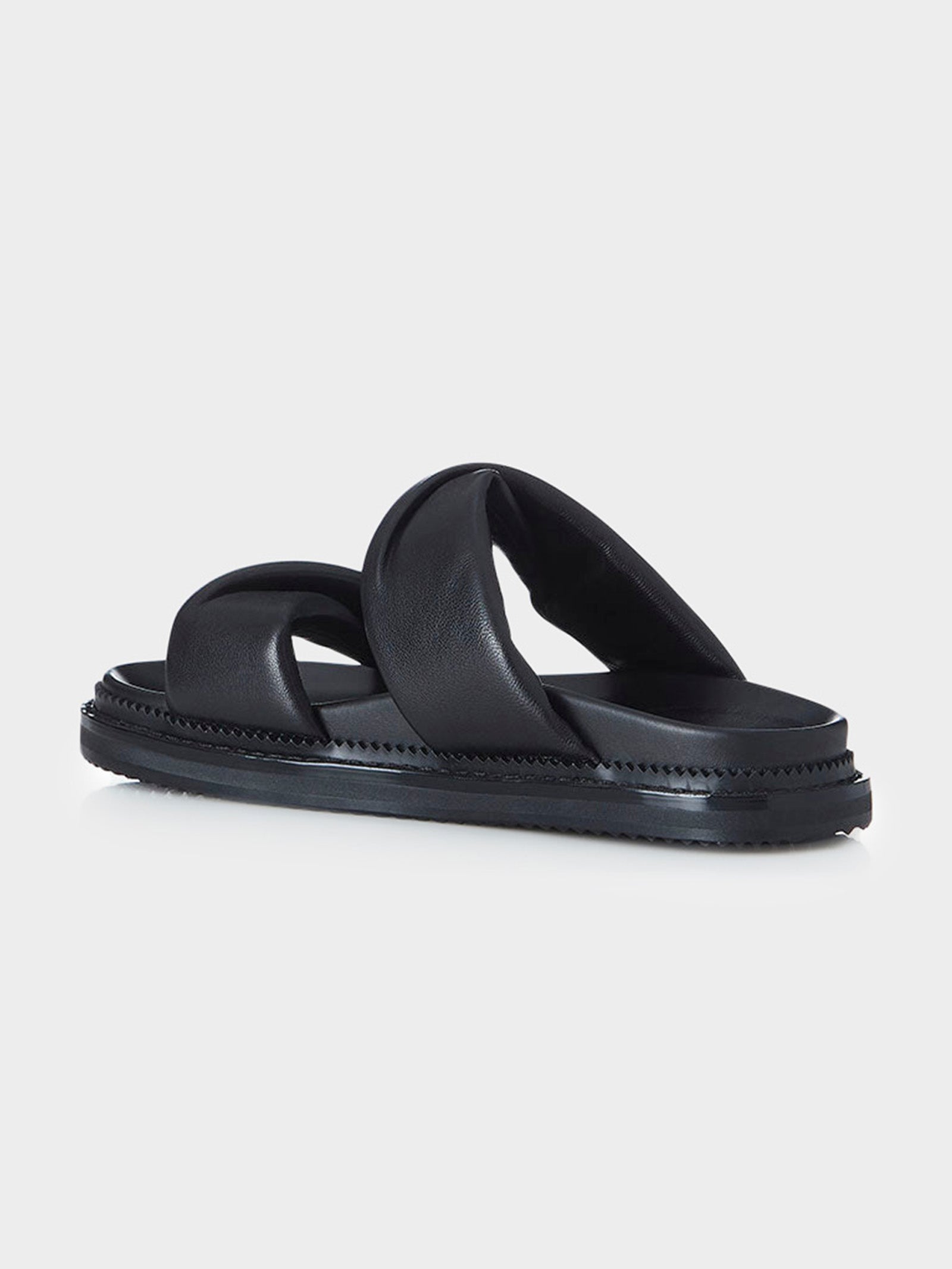 Paris Sandals in Black Glue Store