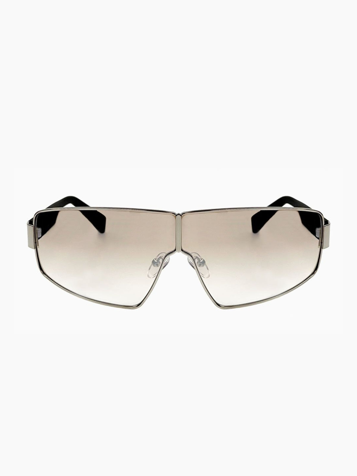 OTRA Paris Sunglasses in Silver & Brown | Silver/Brown