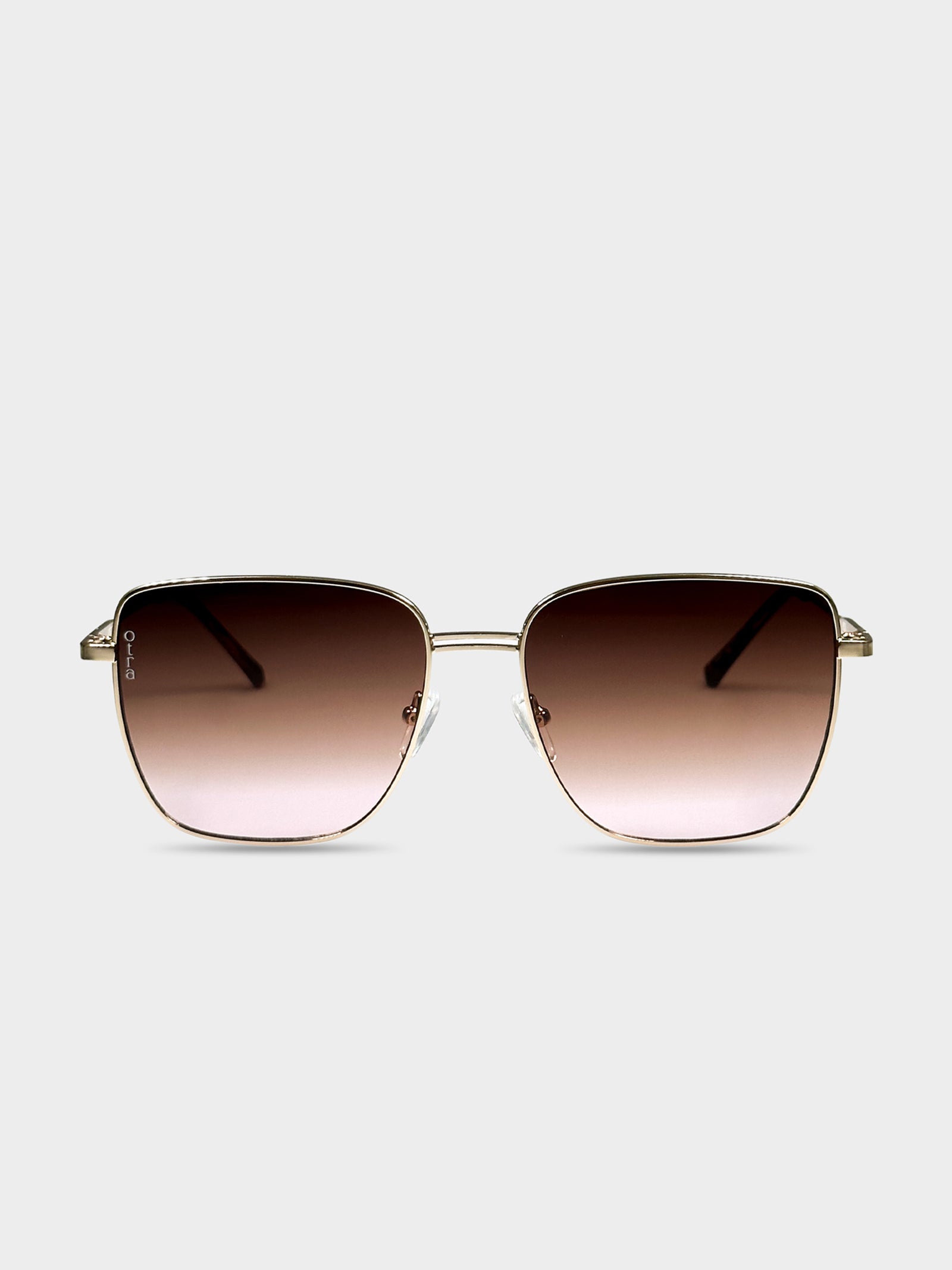 Otra Rita Sunglasses Gold/brown to pink fade | Glue Store