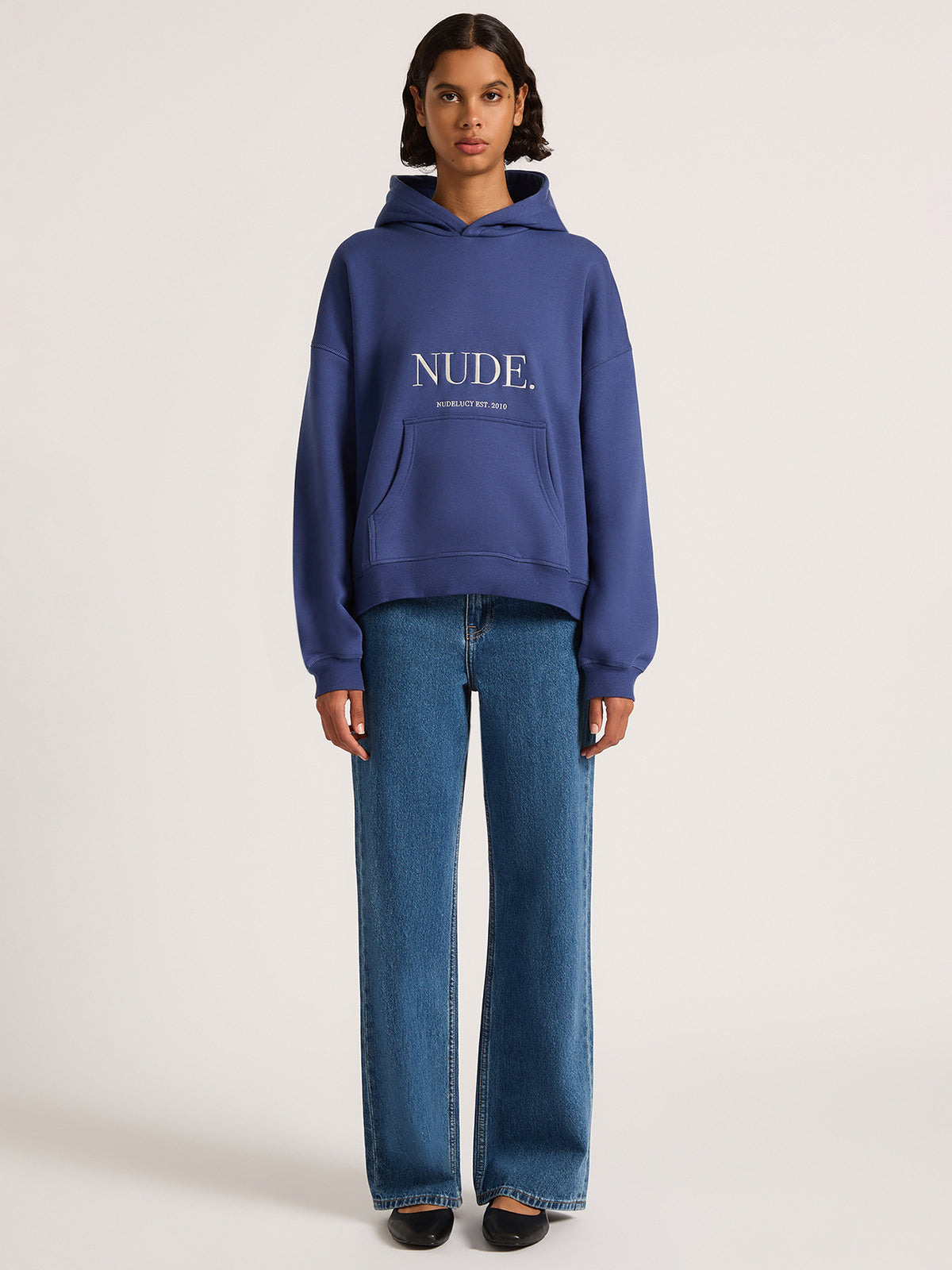 Nude Lucy Nude. Hoodie | Indigo