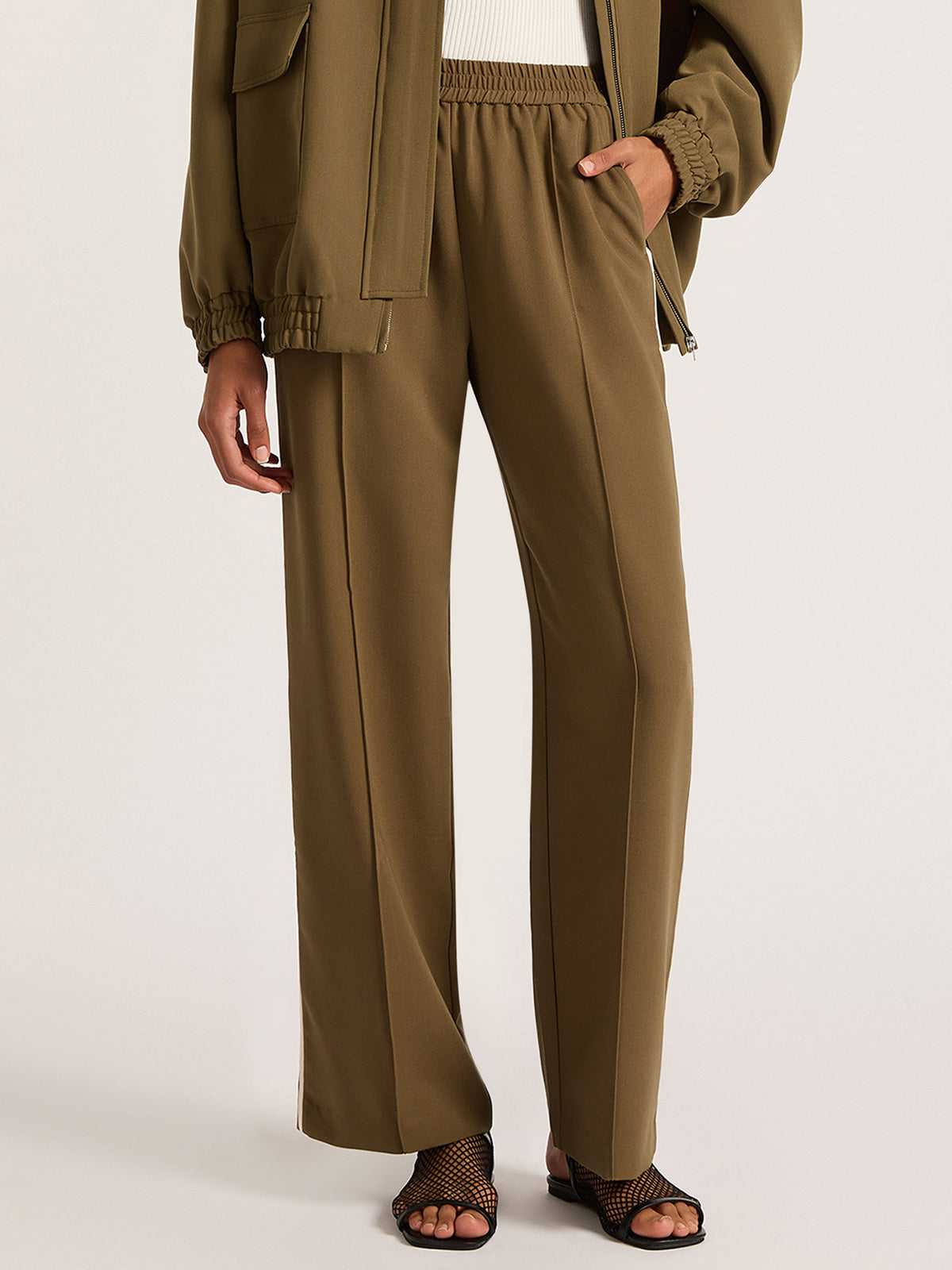 Nude Lucy Blake Pants | Khaki