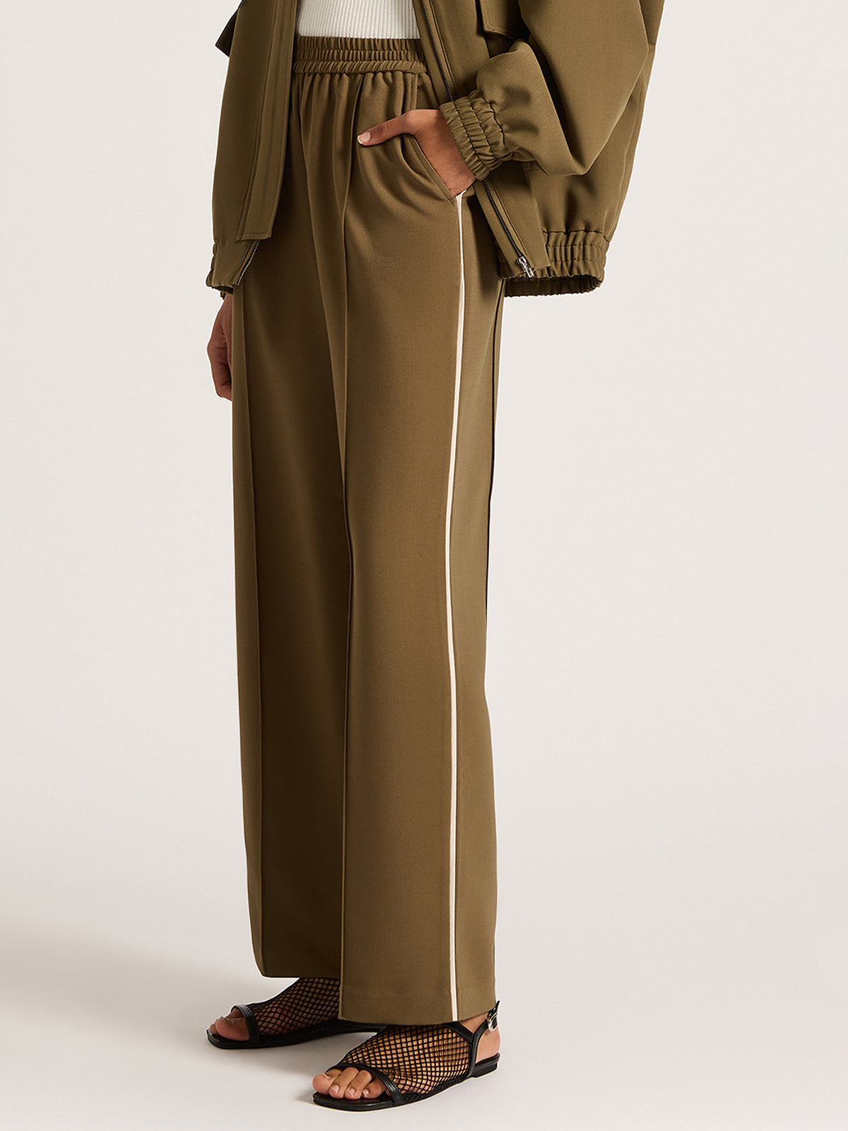 Nude Lucy Blake Pants | Khaki