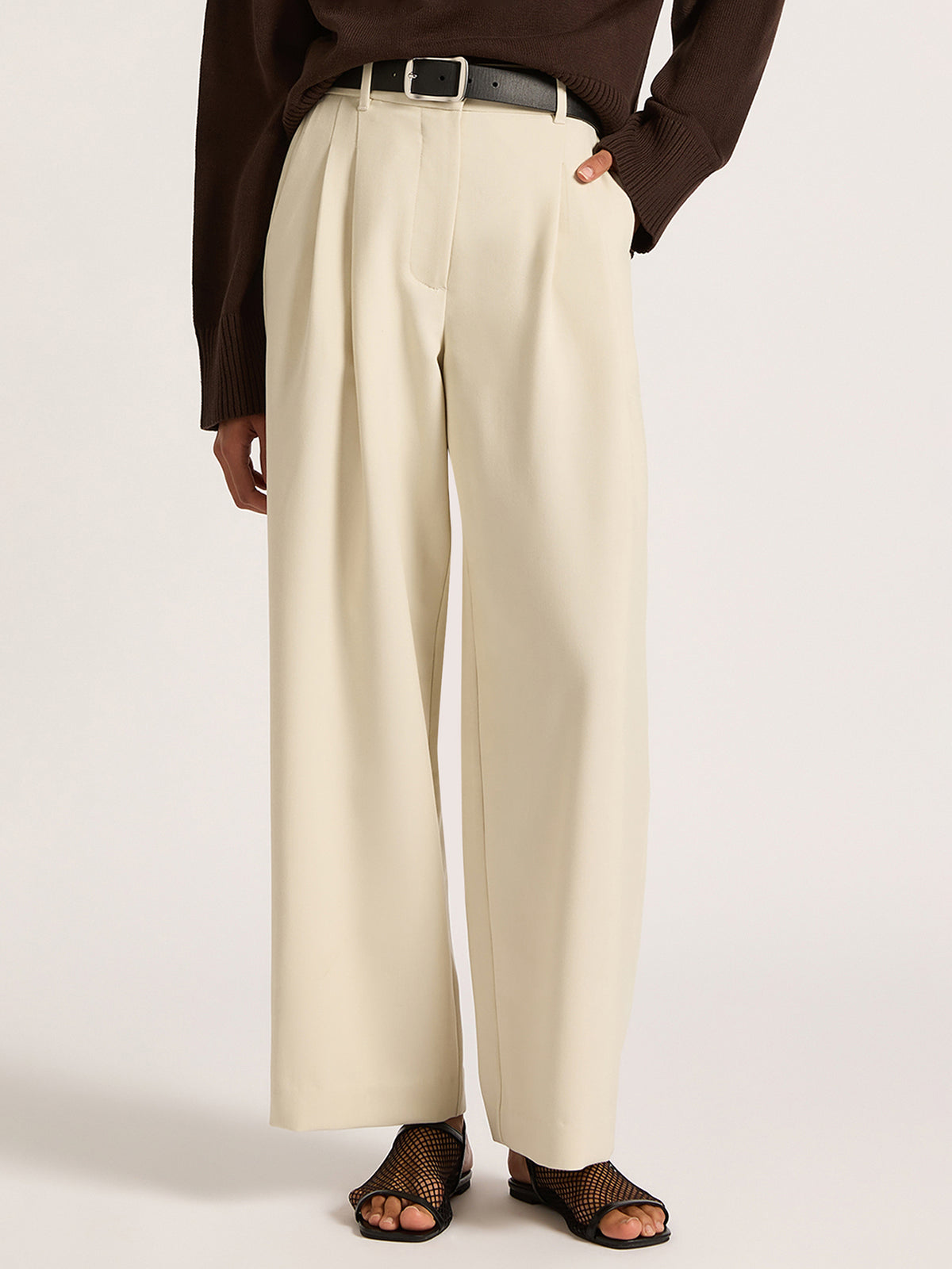 Nude Lucy Phoenix Tailored Pants | Bone