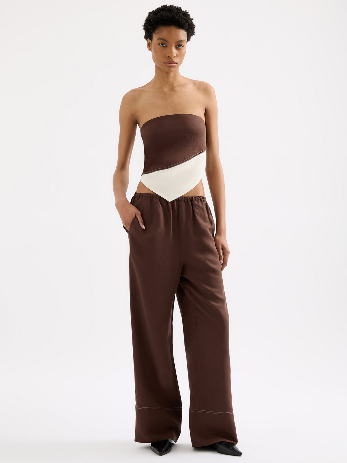 Nude Lucy Serafin Pant | Espresso