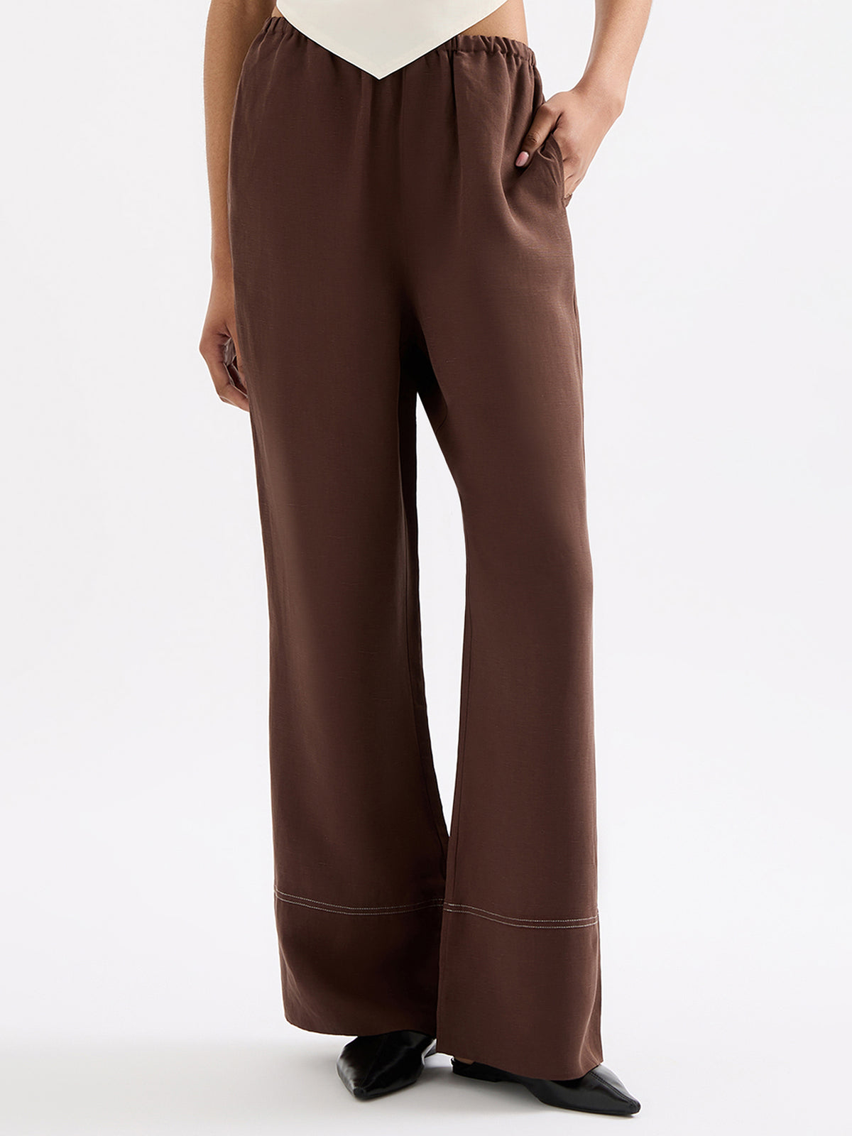 Nude Lucy Serafin Pant | Espresso