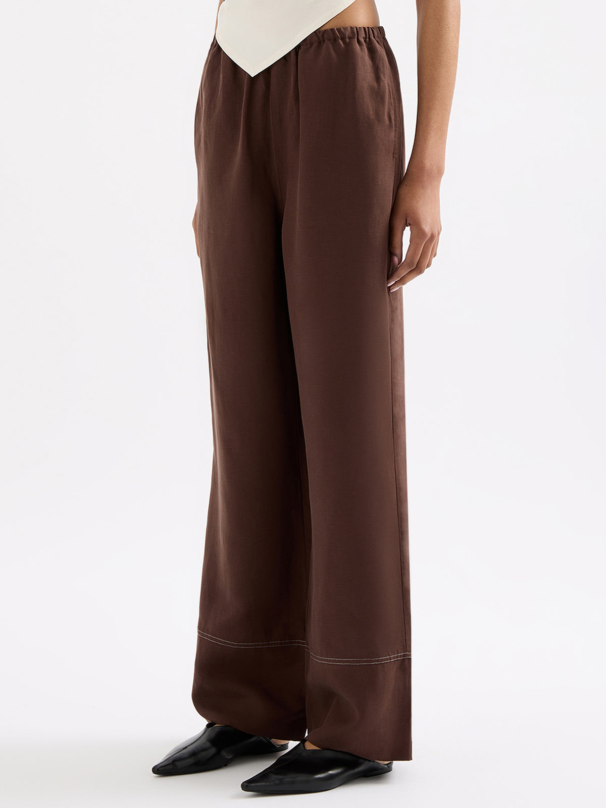 Nude Lucy Serafin Pant | Espresso