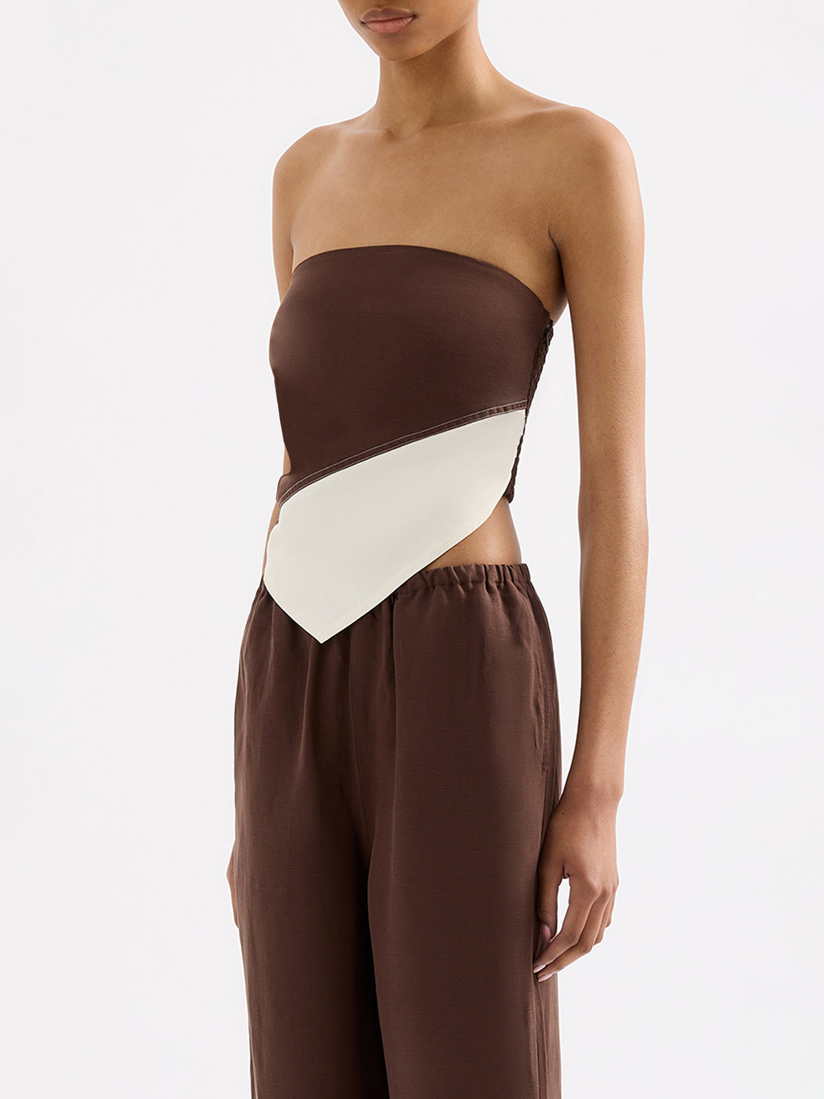 Nude Lucy Serafin Bodice | Espresso Splice