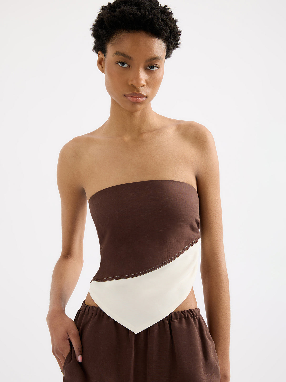 Nude Lucy Serafin Bodice | Espresso Splice