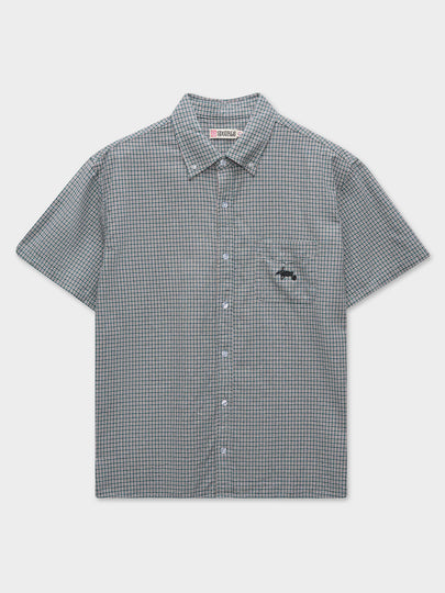 Oxford Classic Shirt In Pool Blue Check