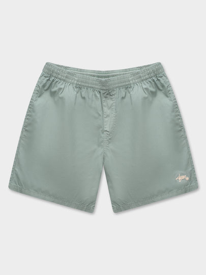 Poplin Coast Boxer in Sage Green