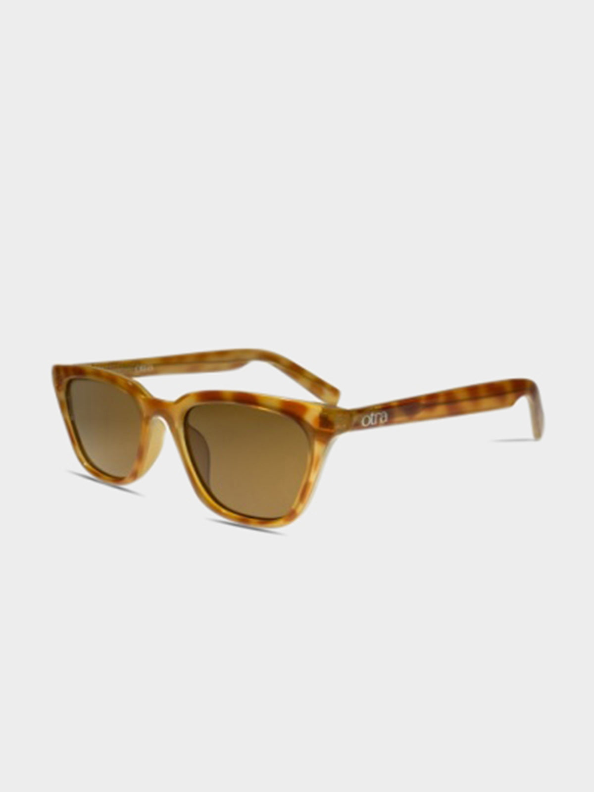 OTRA Seva Sunglasses in Orange Tort & Brown | Orange Tort / Brown Lense