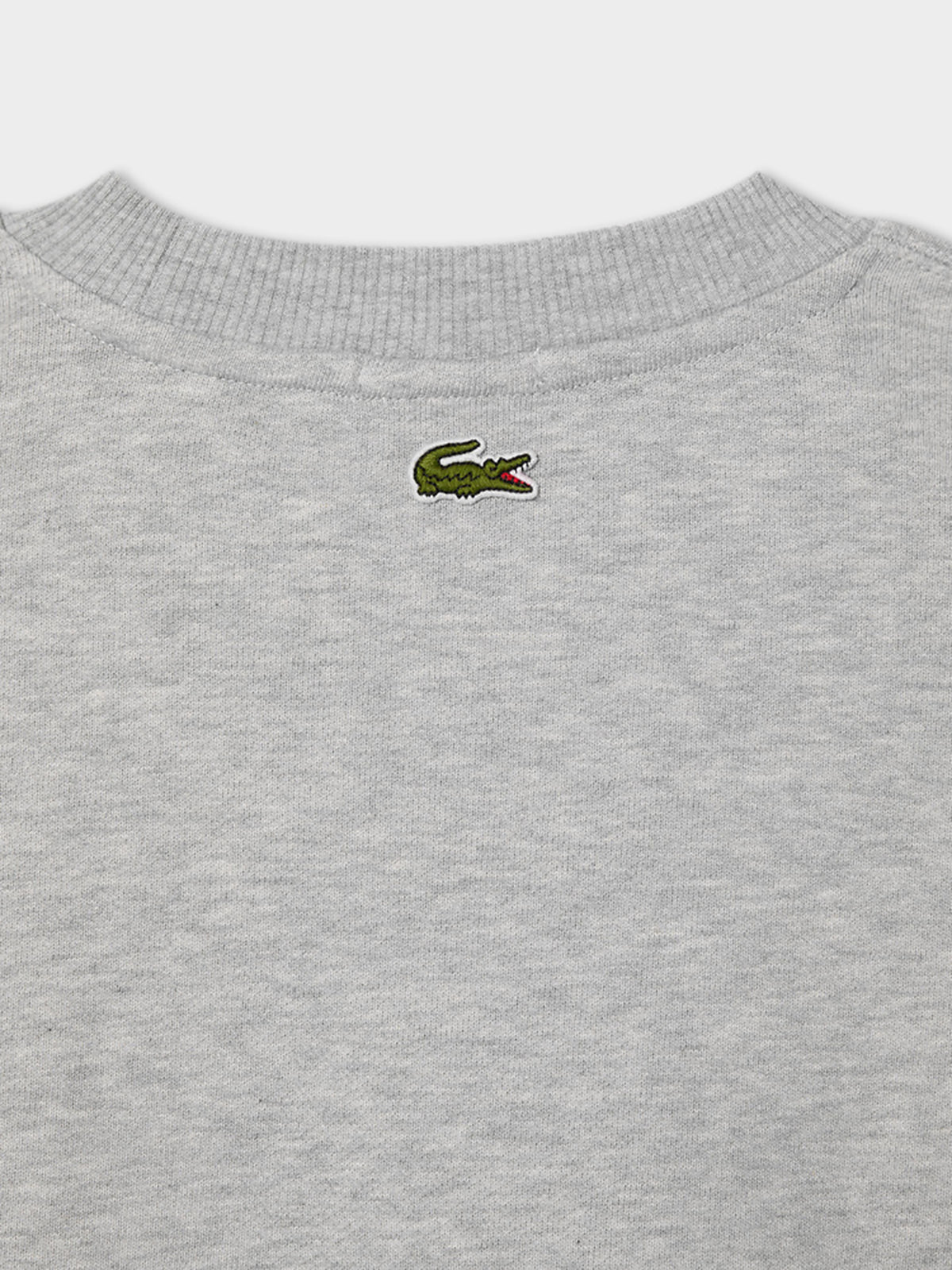 Lacoste Originals Loose Fit Sweat | Silver Chine