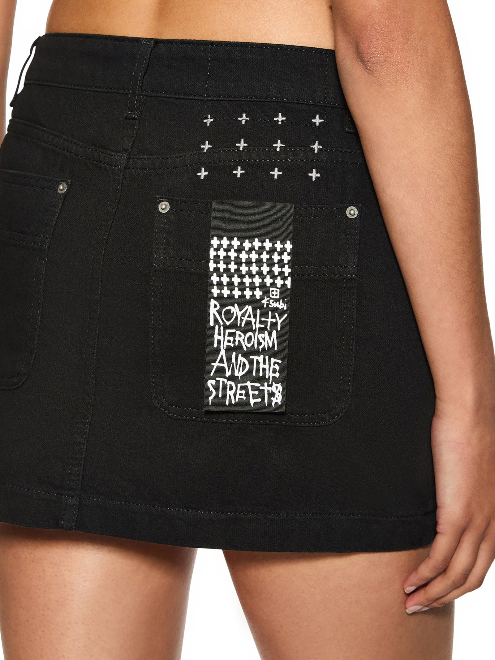 Low Rider Mini Skirt - Barnyard Black