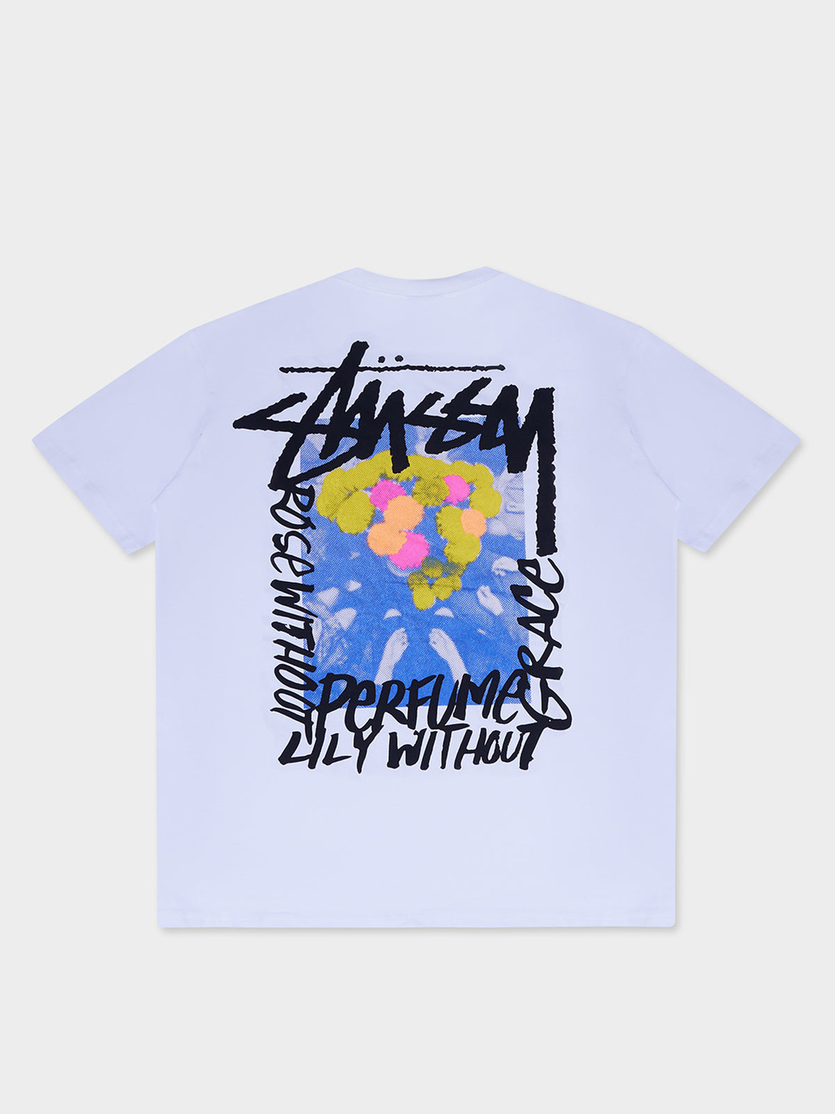 Stussy Camellias Heavyweight T-Shirt | White