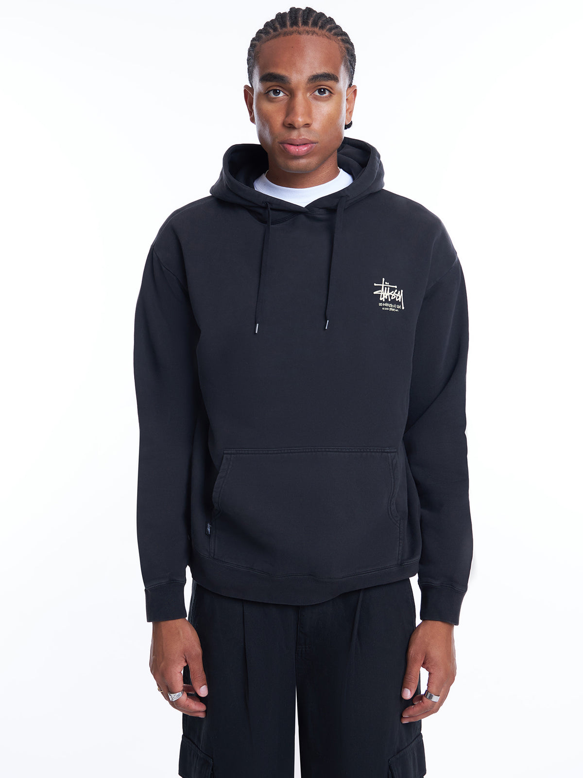 Stussy Dragon Hood | Pigment Black