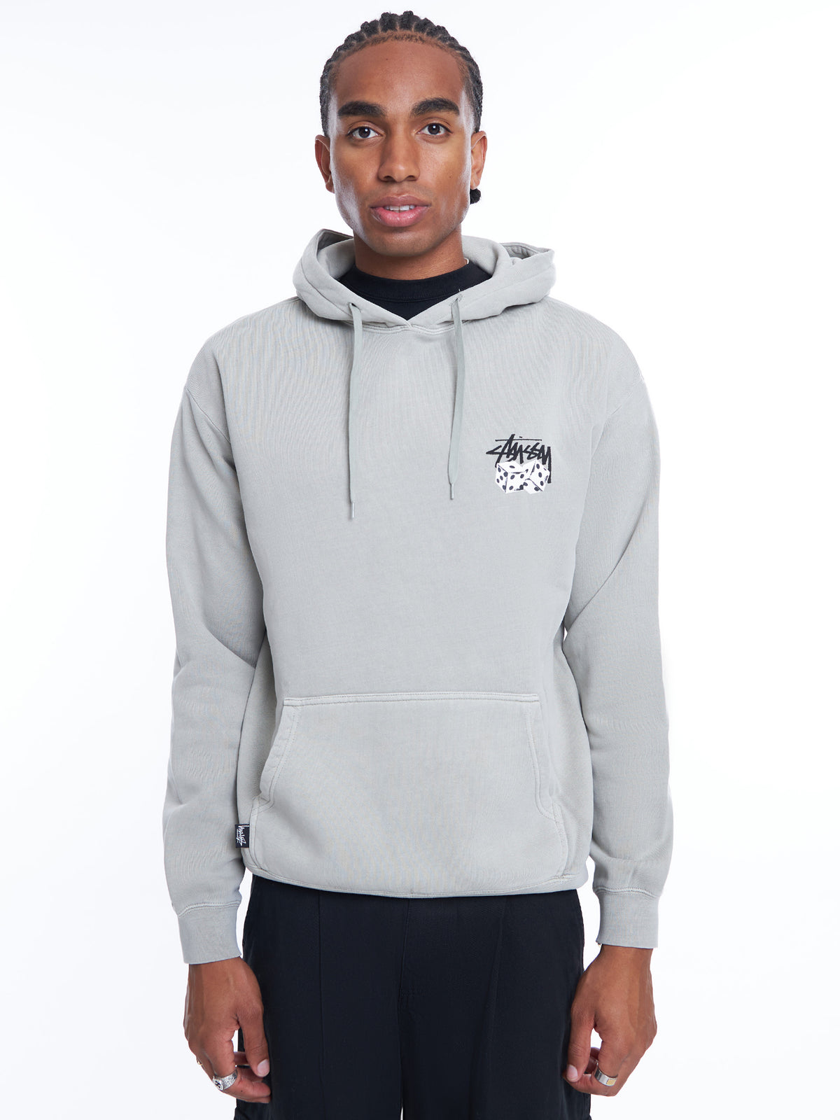 Stussy Pair Of Dice Hoodie | Pigment Stone