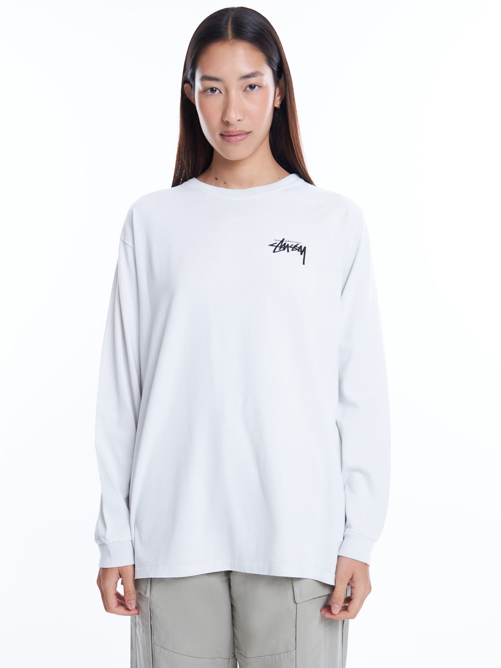 Stock Heavyweight Relaxed Long Sleeve T-Shirt