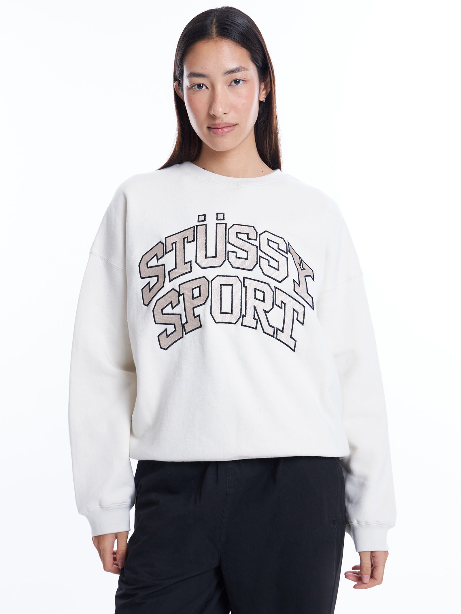 Stussy Sport Oversized Crew