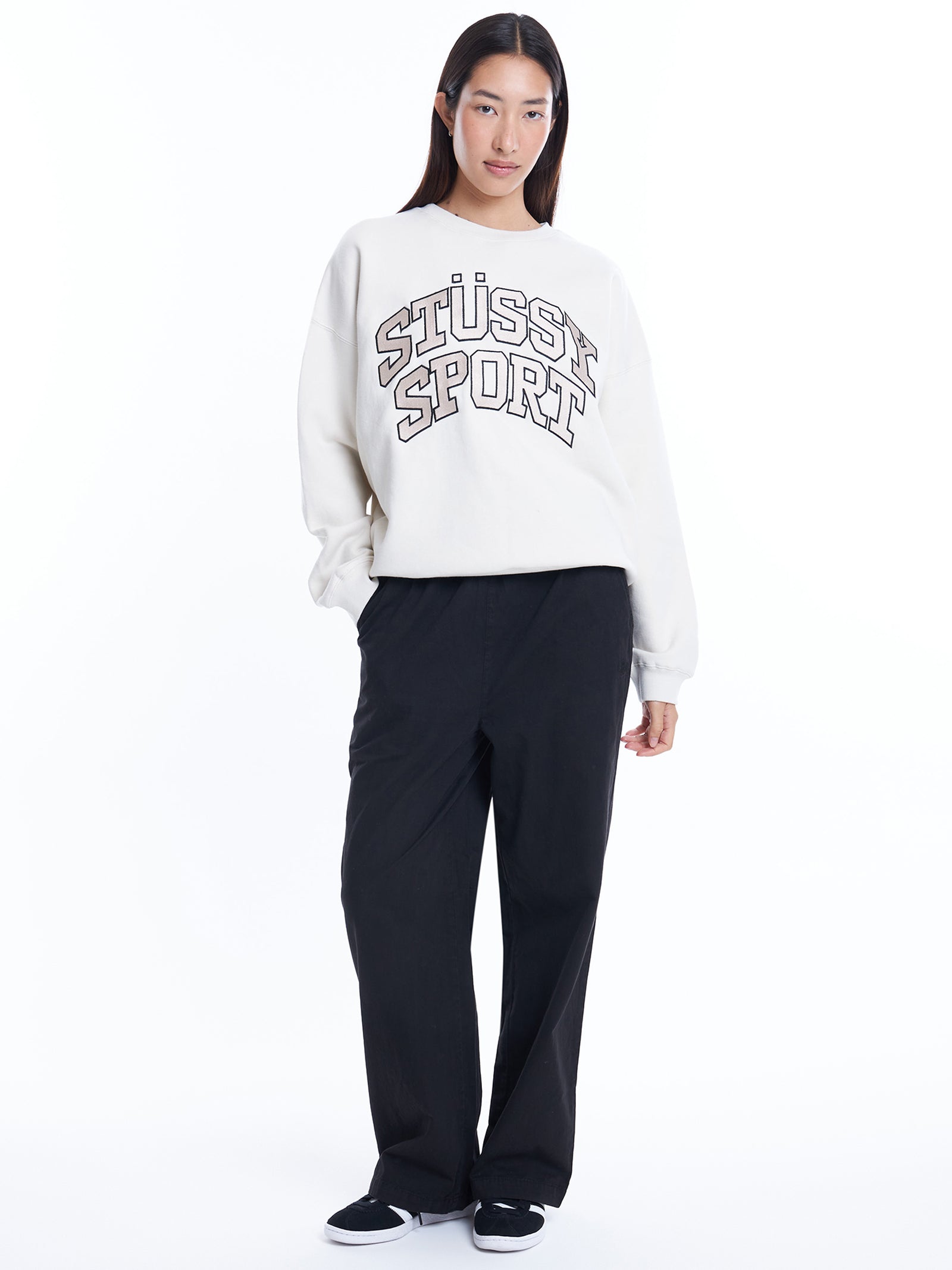 Stussy Sport Oversized Crew