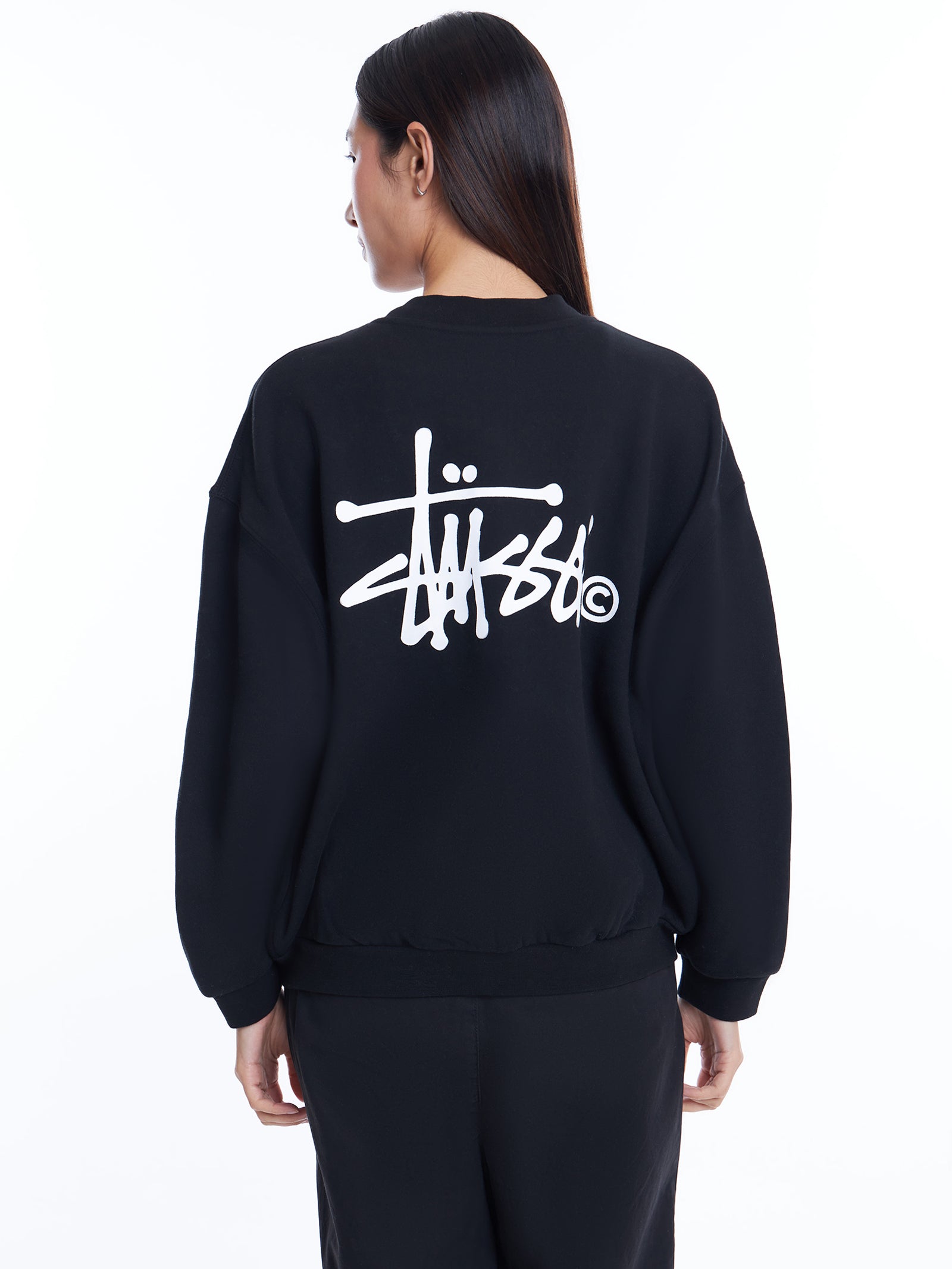 Graffiti Oversized Bomber Sweatshirt