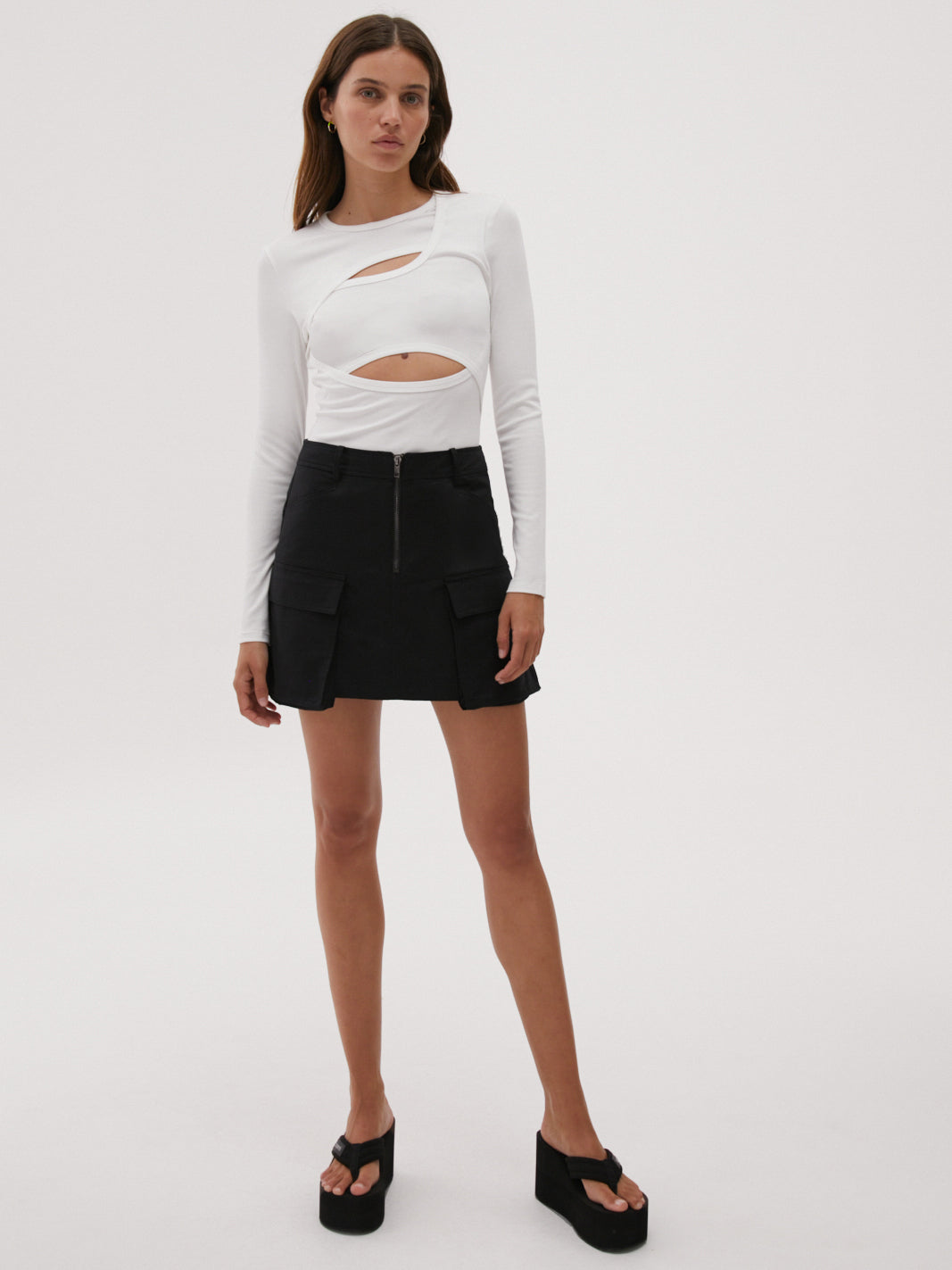 Misha Urban Sydney Skirt in Black | Black